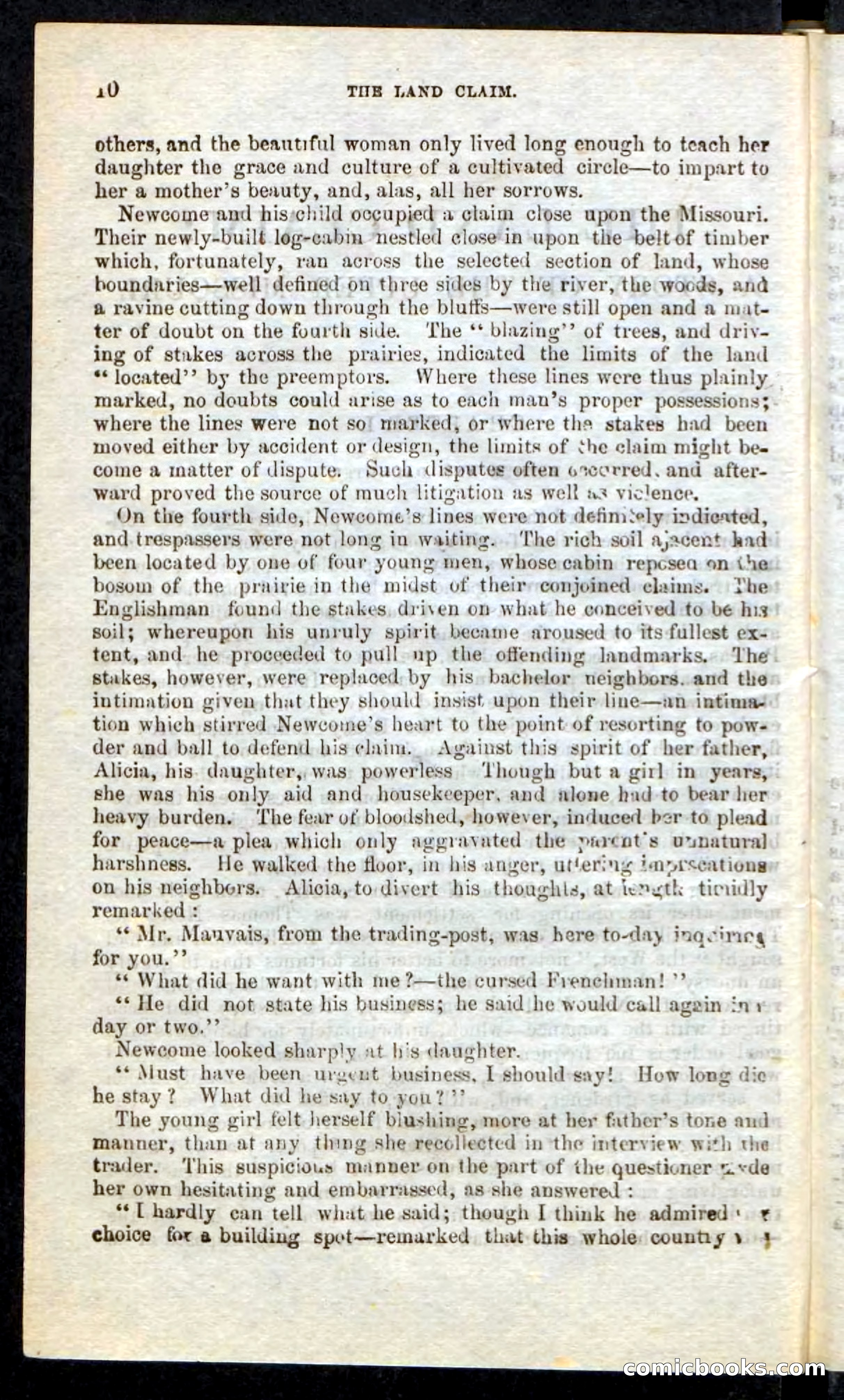 Beadle's Pocket Novels: Border Law — page 6 of 98