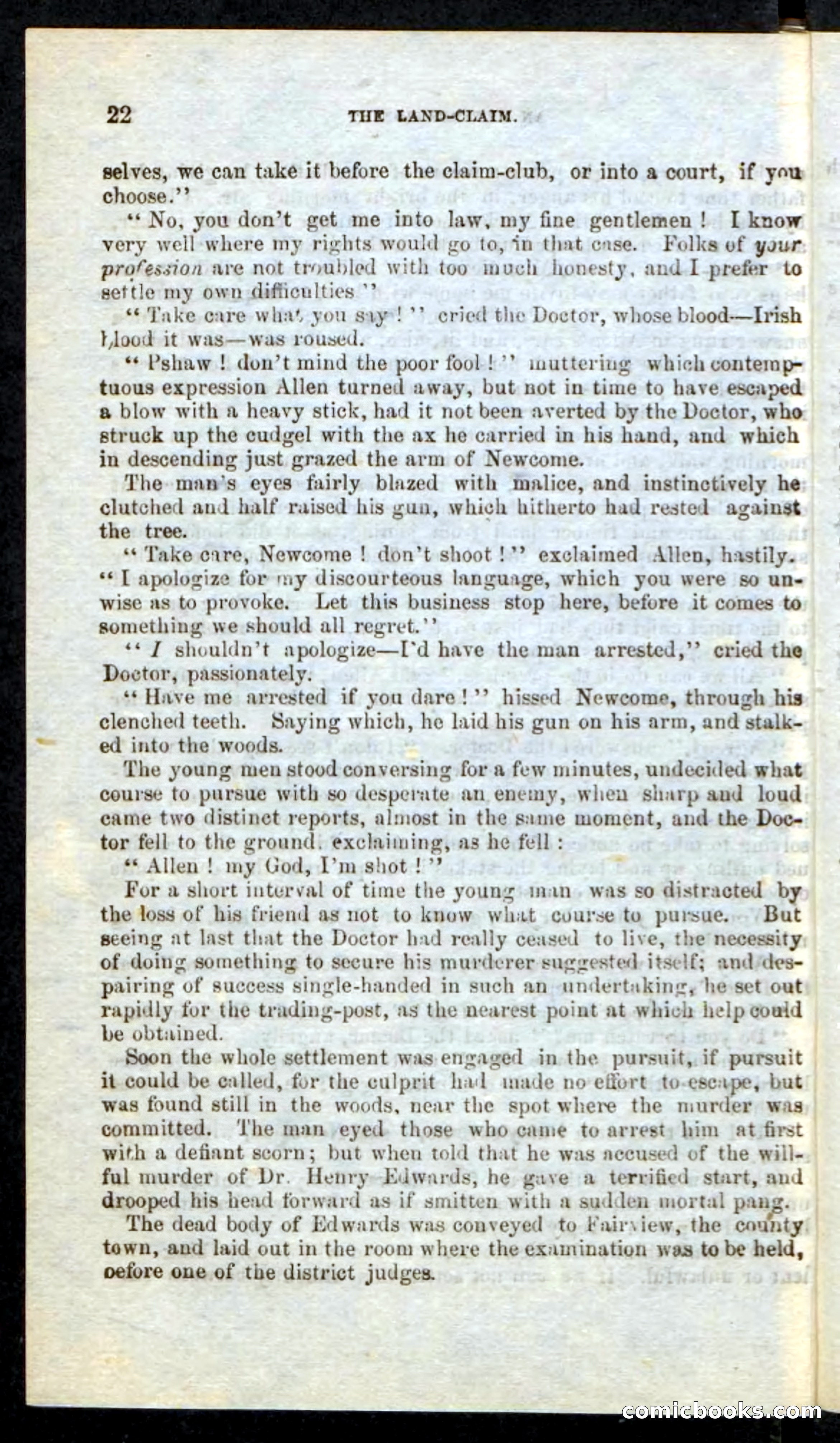 Beadle's Pocket Novels: Border Law — page 18 of 98