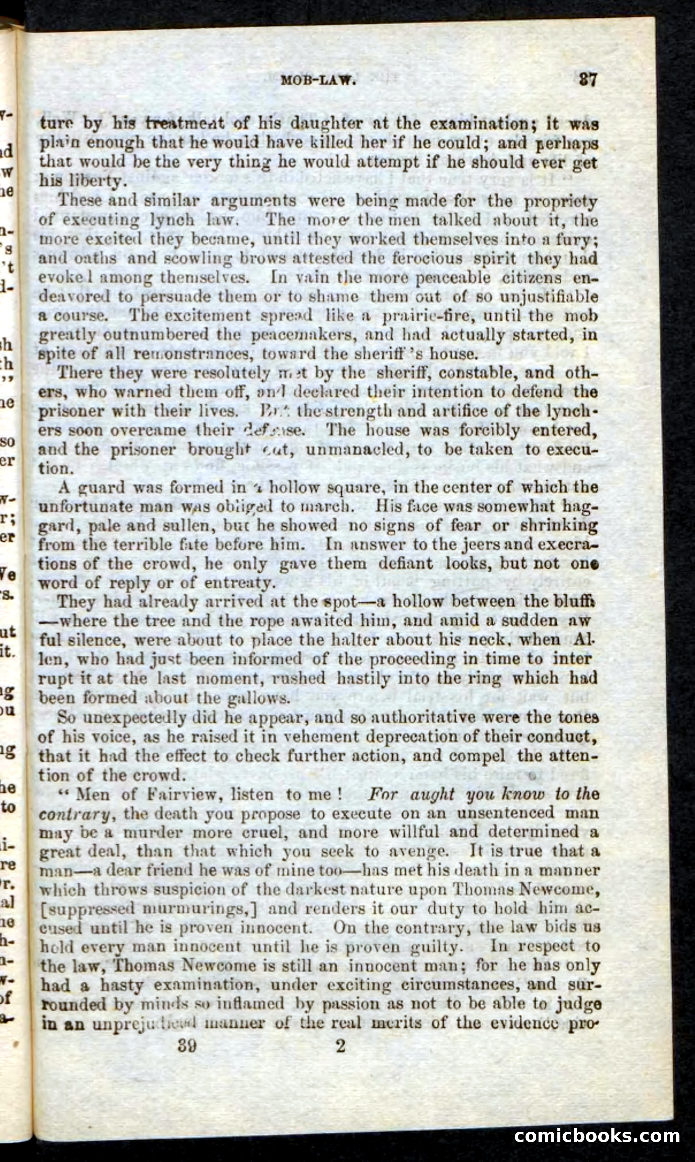 Beadle's Pocket Novels: Border Law — page 33 of 98
