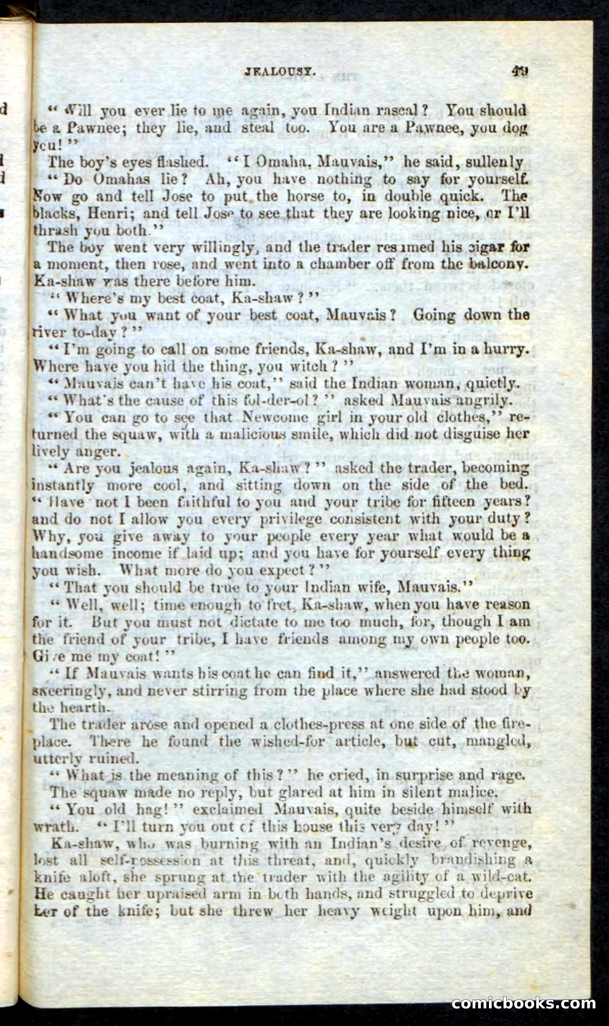 Beadle's Pocket Novels: Border Law — page 45 of 98