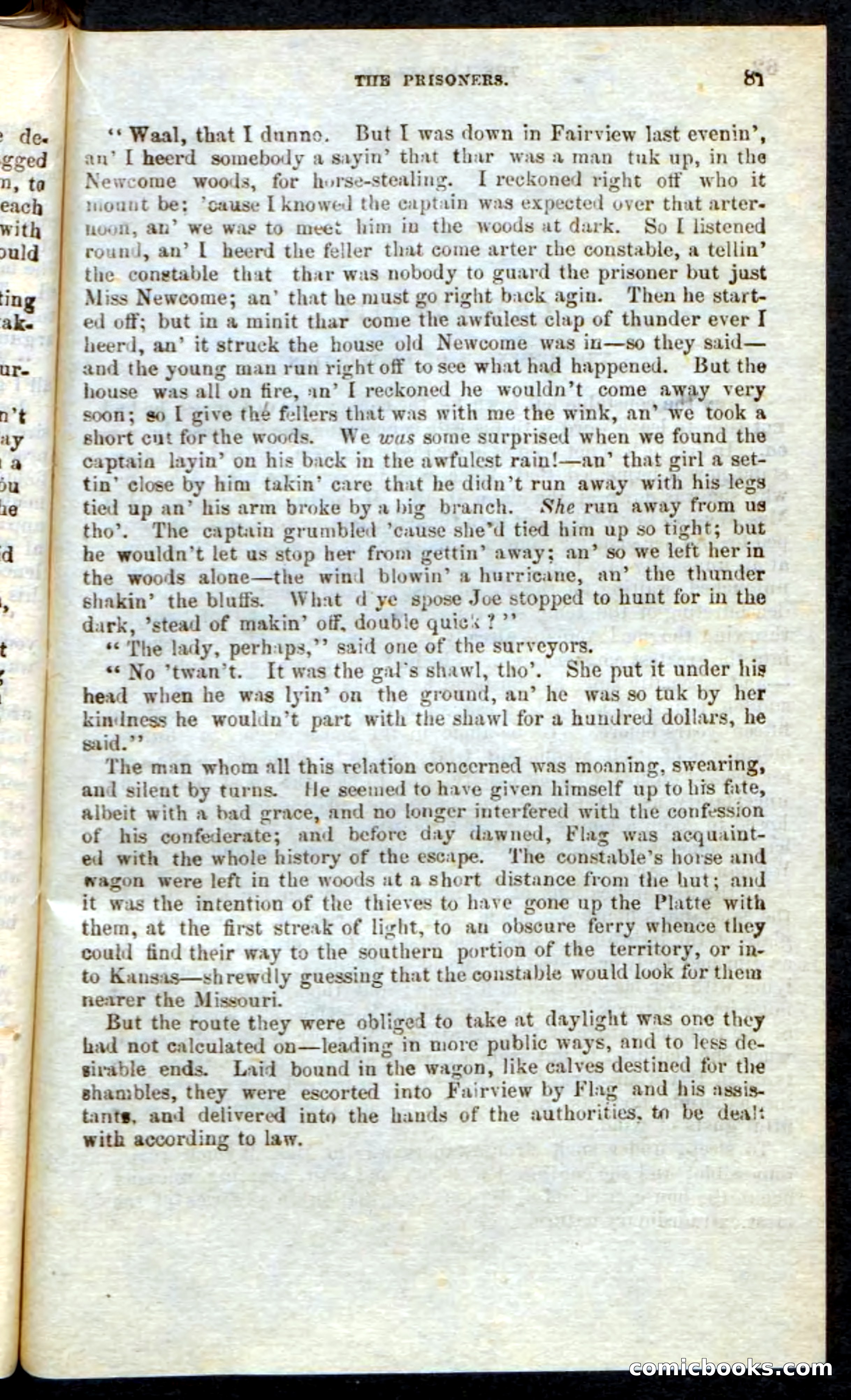 Beadle's Pocket Novels: Border Law — page 77 of 98