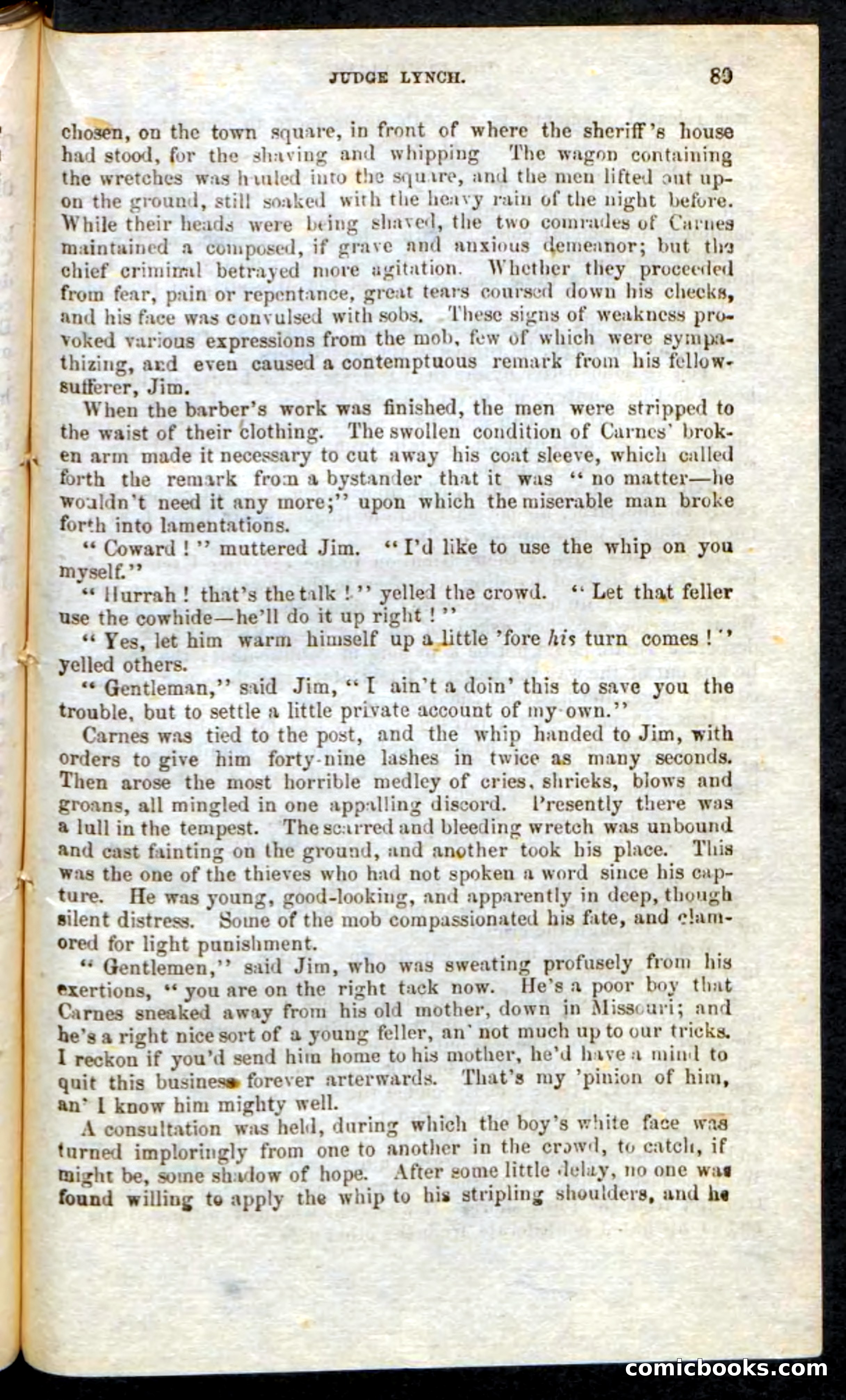 Beadle's Pocket Novels: Border Law — page 85 of 98