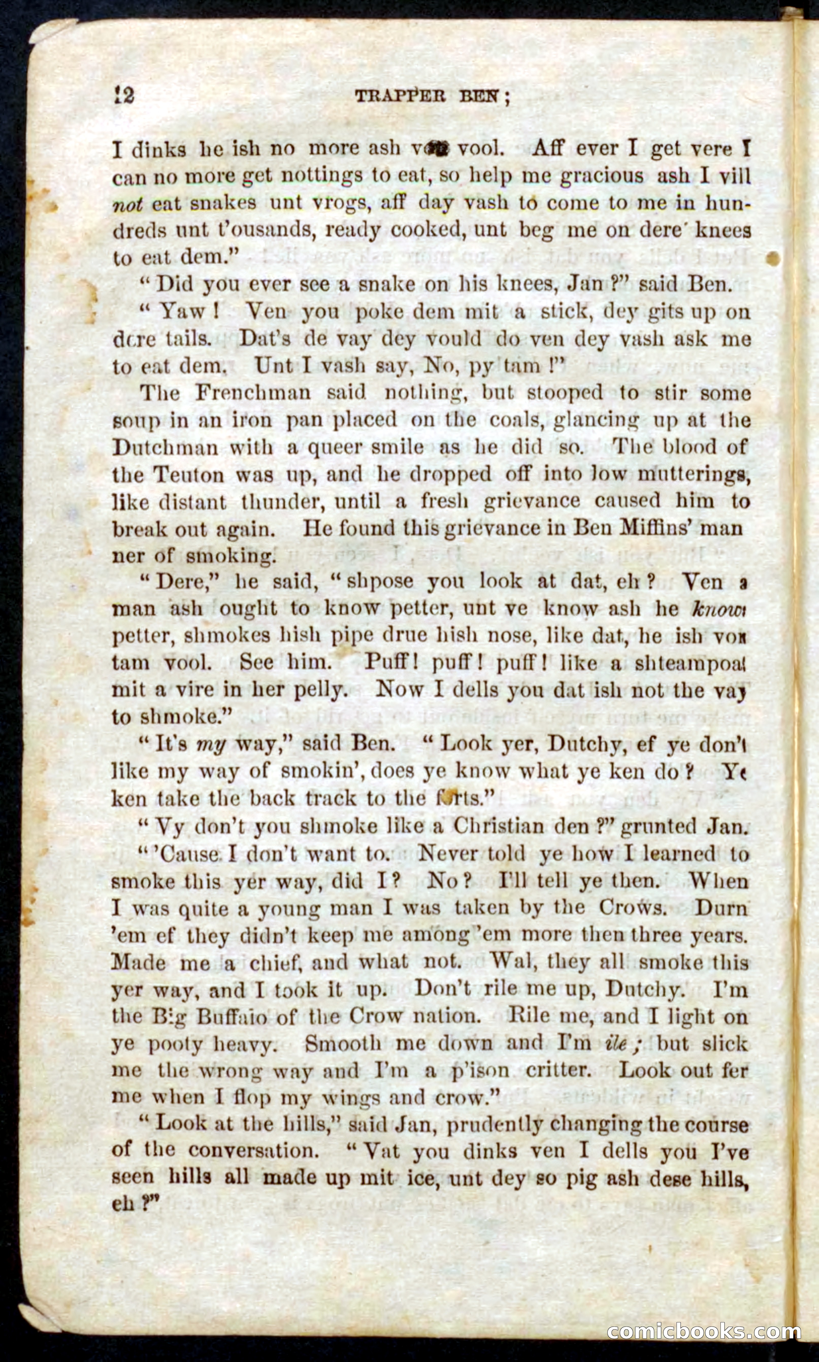 Ben, the Trapper — page 10 of 100