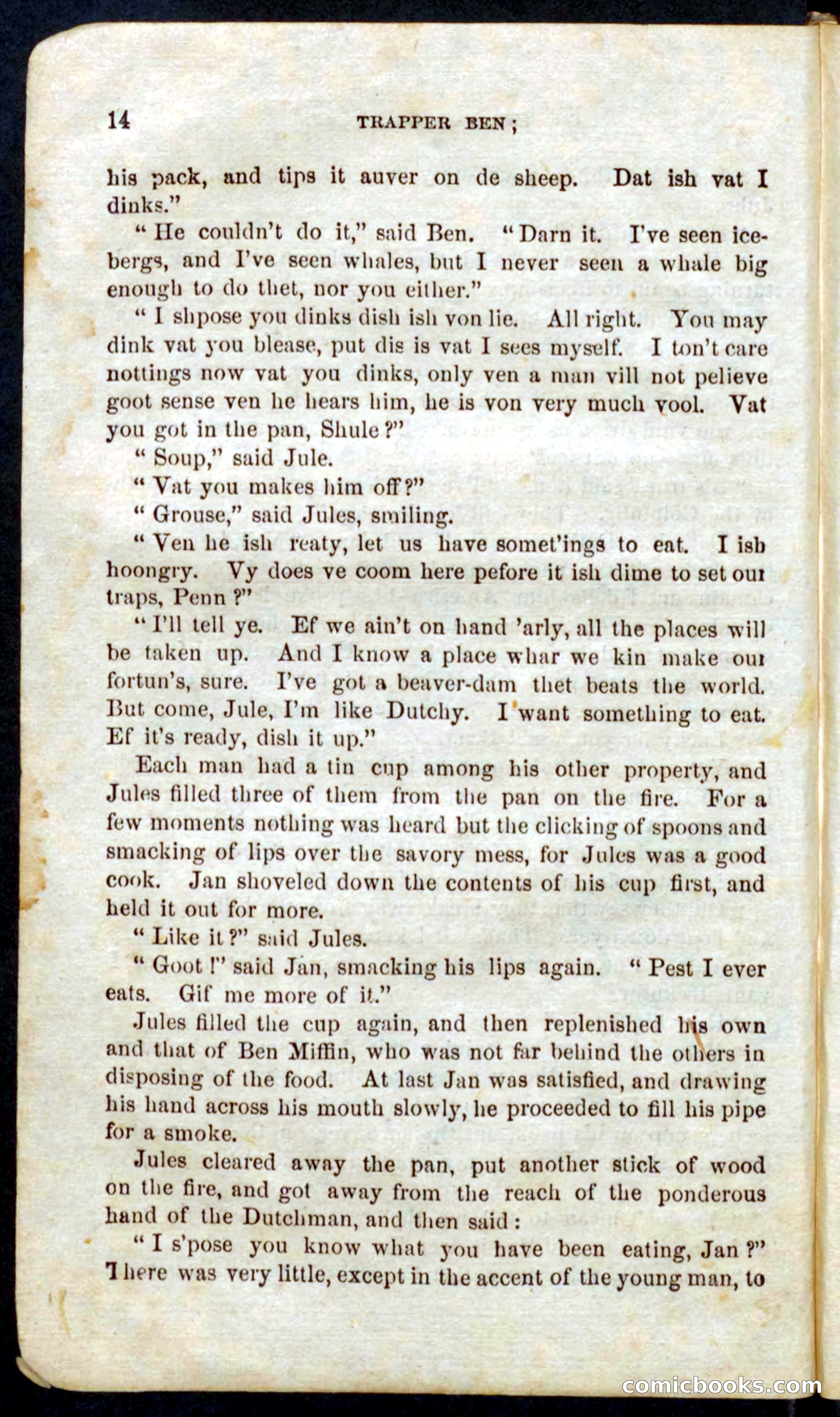Ben, the Trapper — page 12 of 100