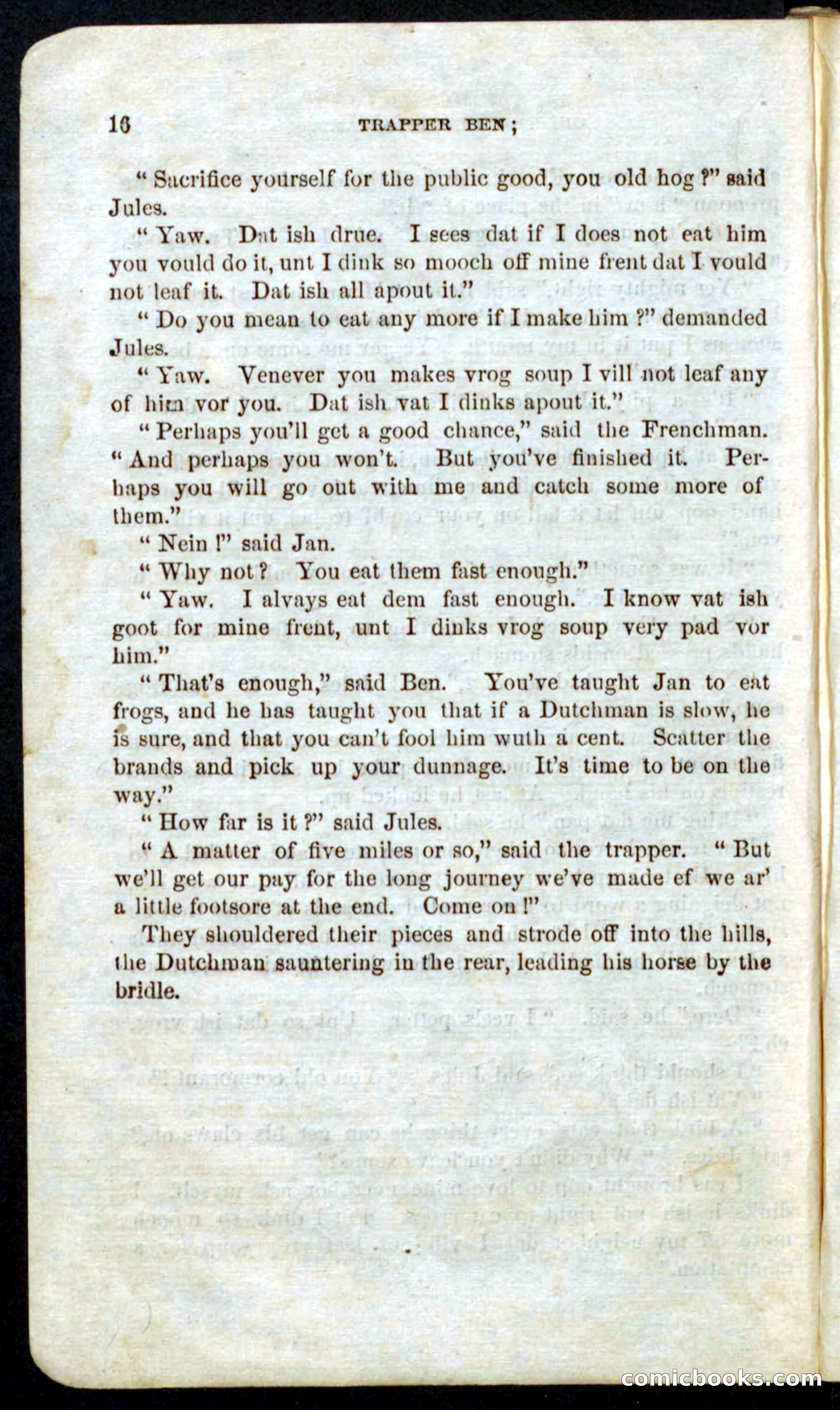Ben, the Trapper — page 14 of 100