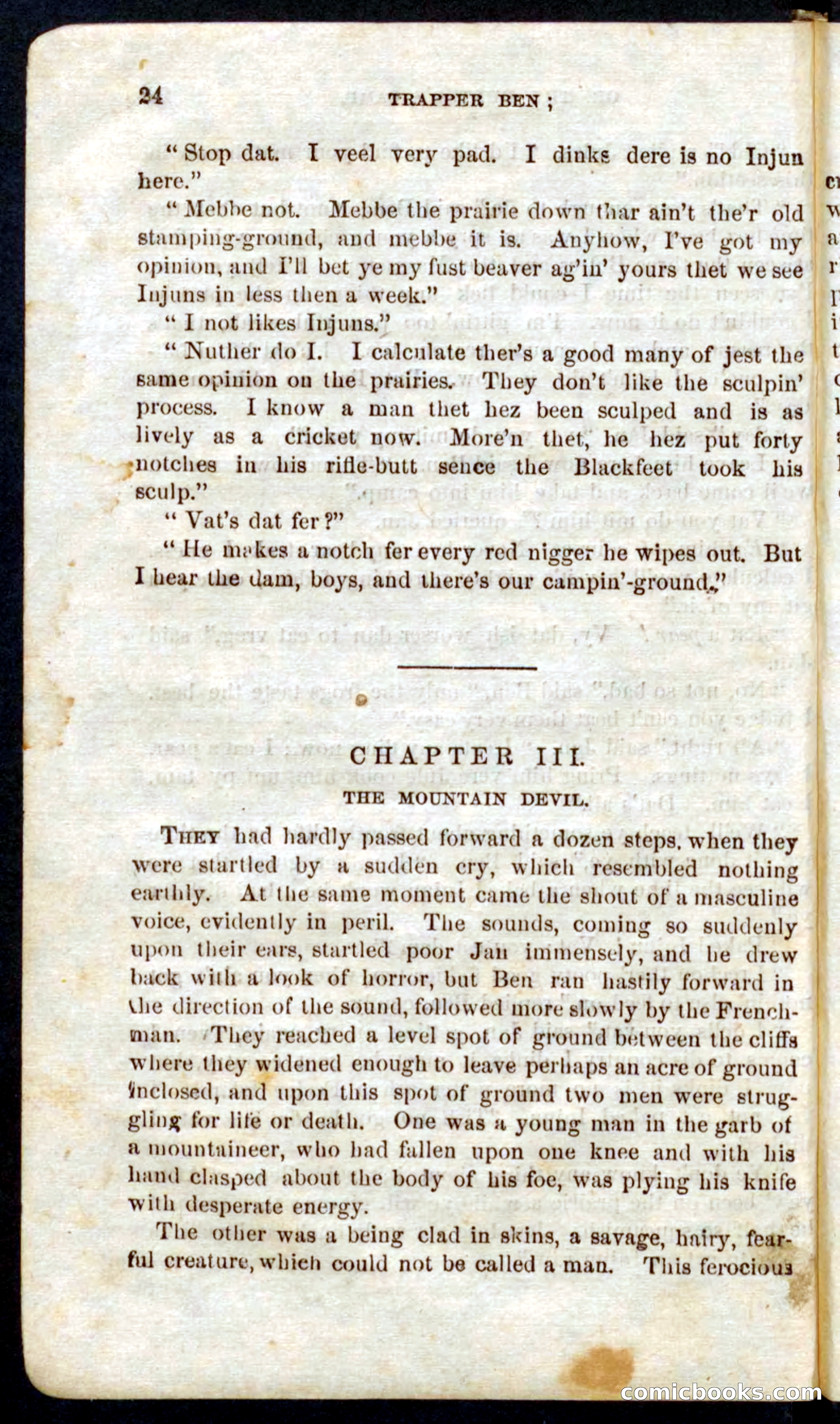 Ben, the Trapper — page 22 of 100