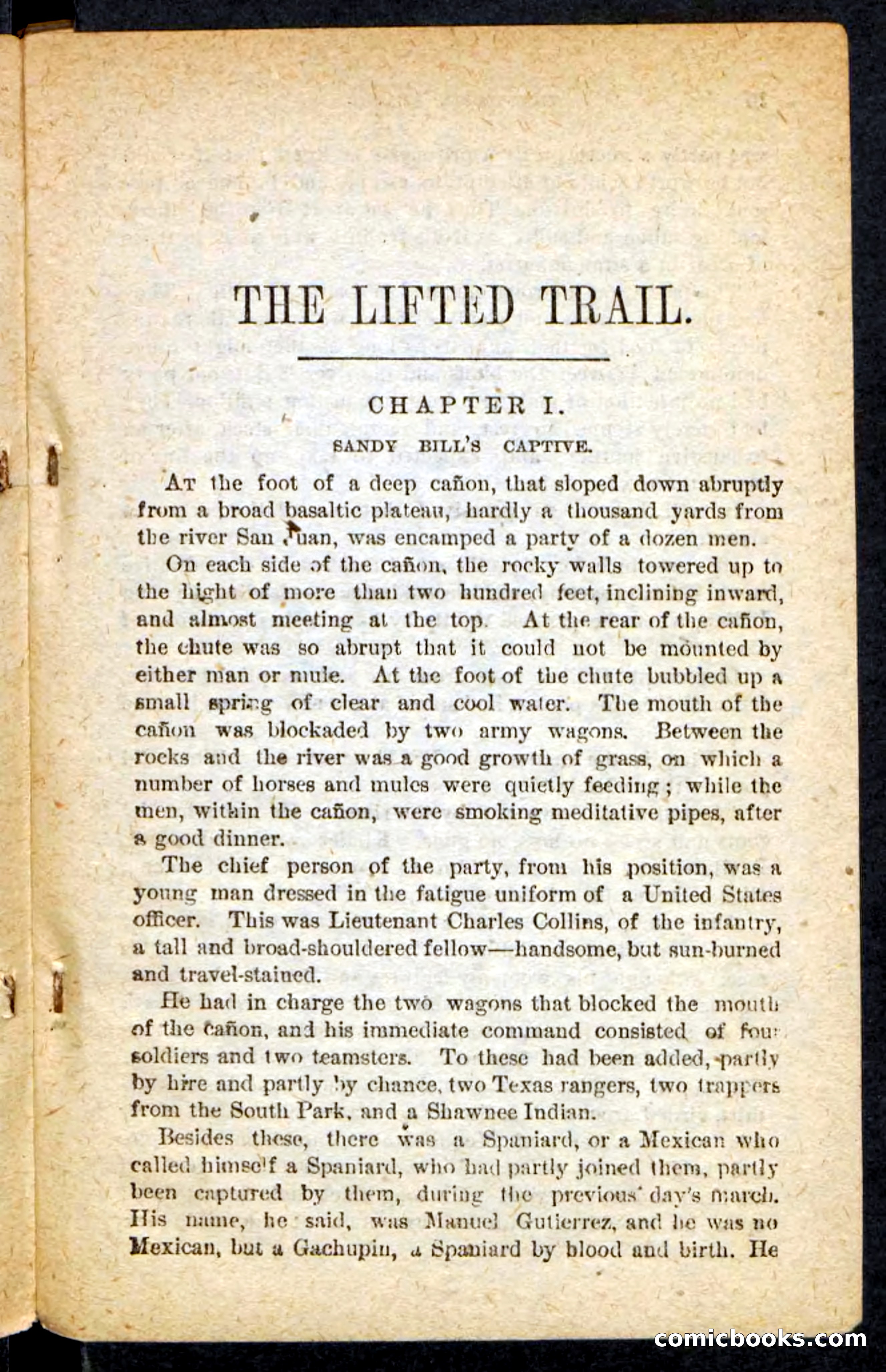The Lifted Trail — page 5 of 100