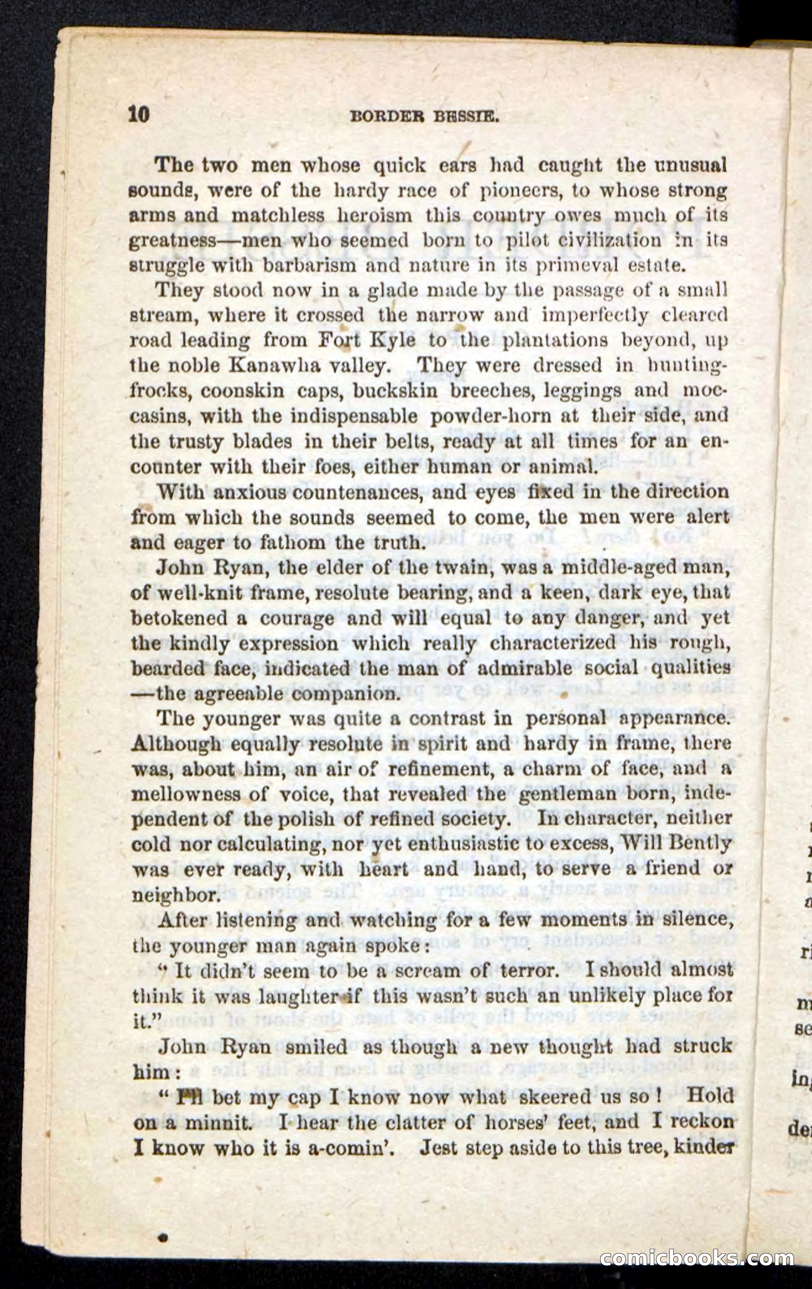 Beadle's Pocket Novels No. 175: Border Bessie — page 4 of 92