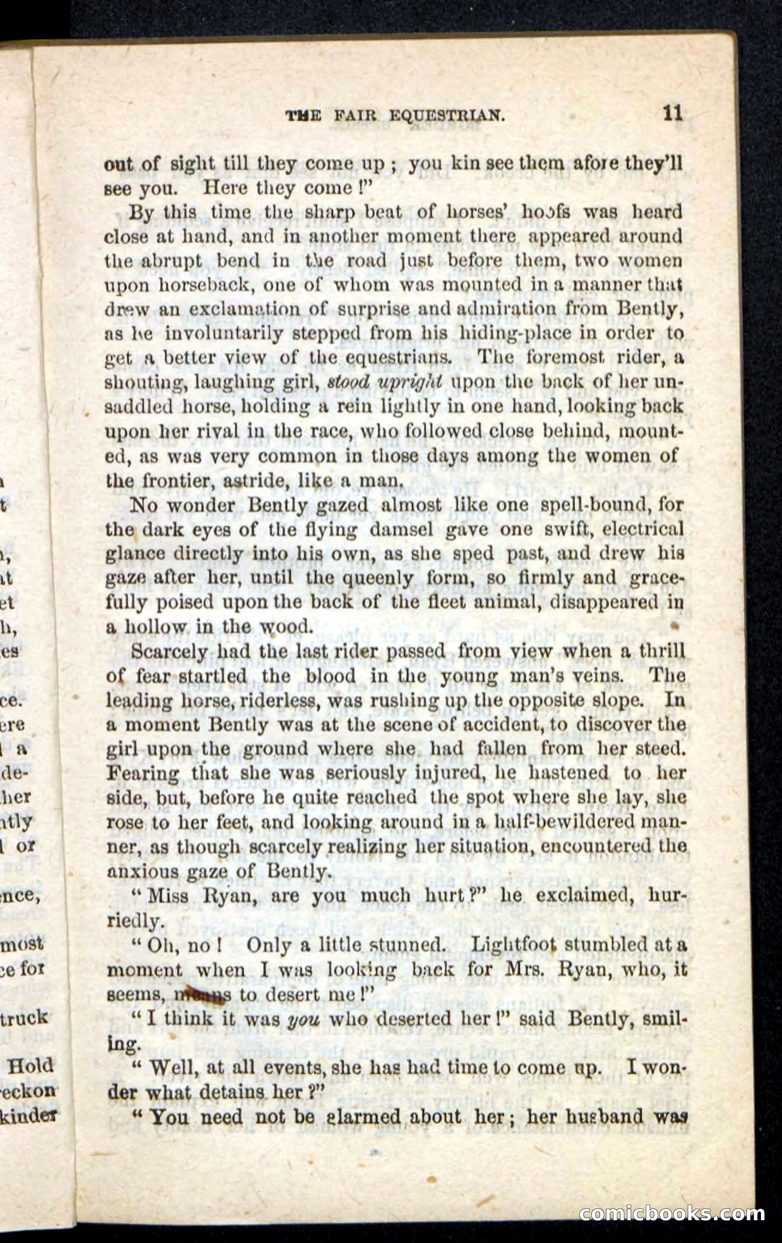 Beadle's Pocket Novels No. 175: Border Bessie — page 5 of 92