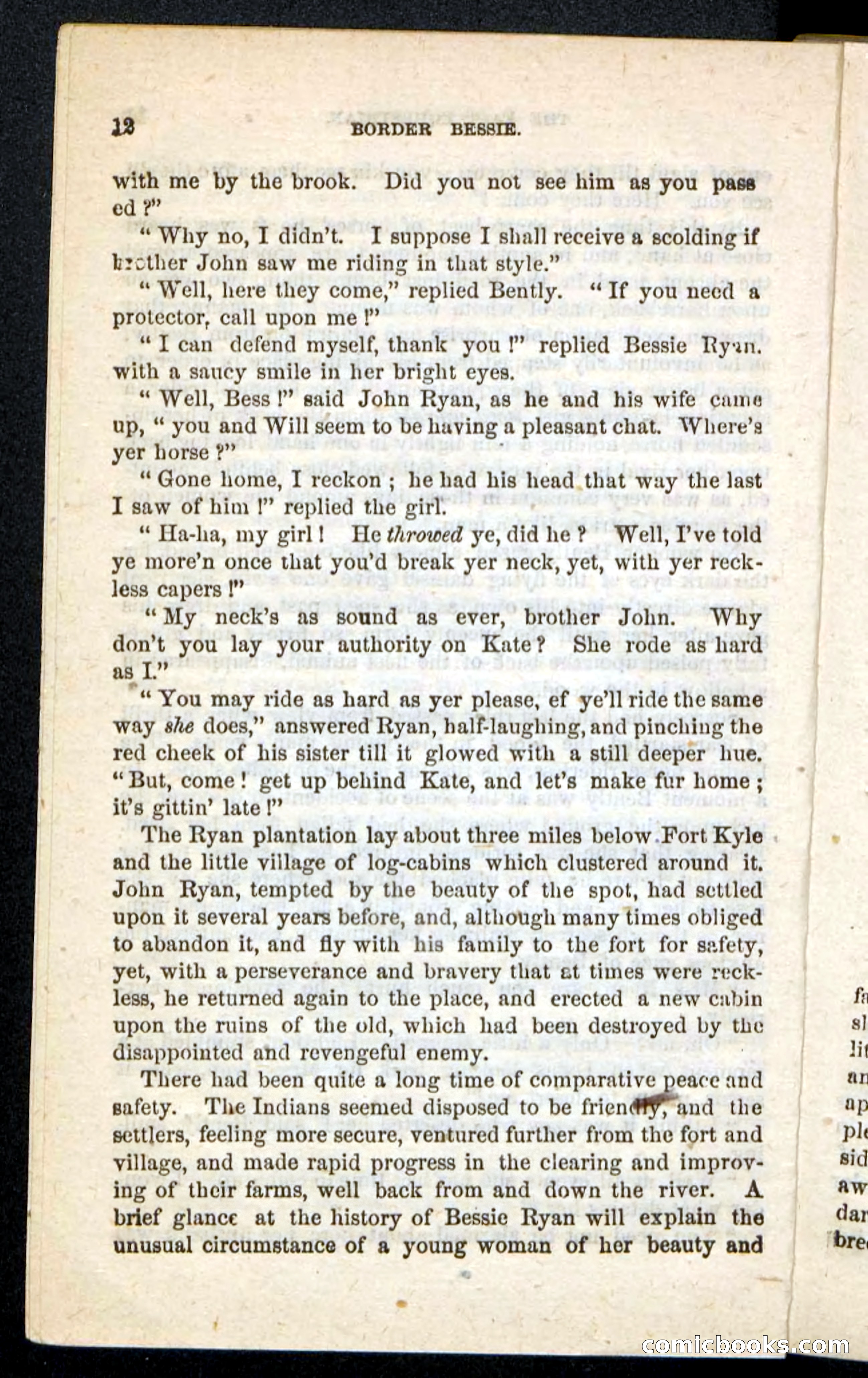 Beadle's Pocket Novels No. 175: Border Bessie — page 6 of 92