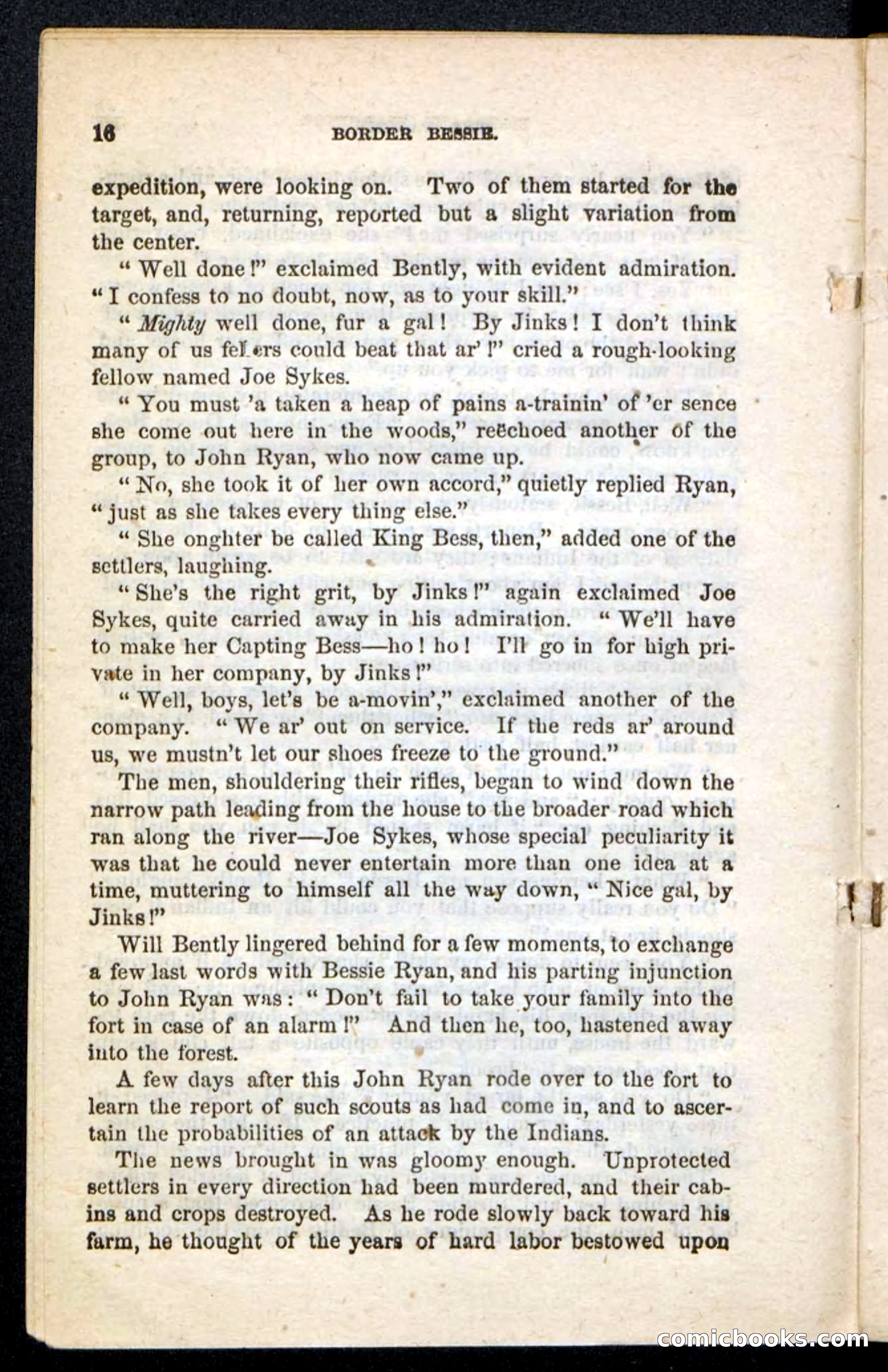 Beadle's Pocket Novels No. 175: Border Bessie — page 10 of 92