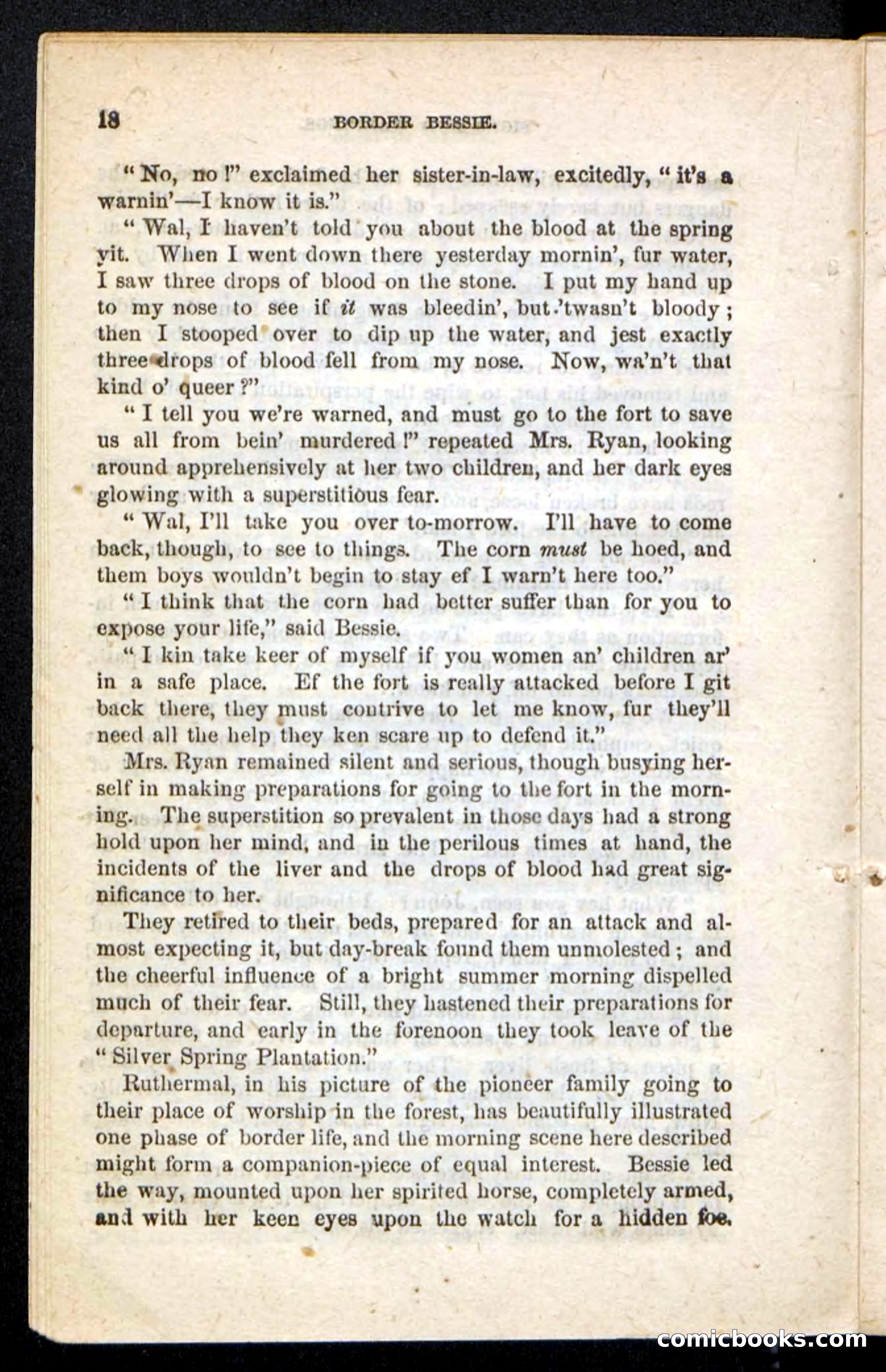 Beadle's Pocket Novels No. 175: Border Bessie — page 12 of 92