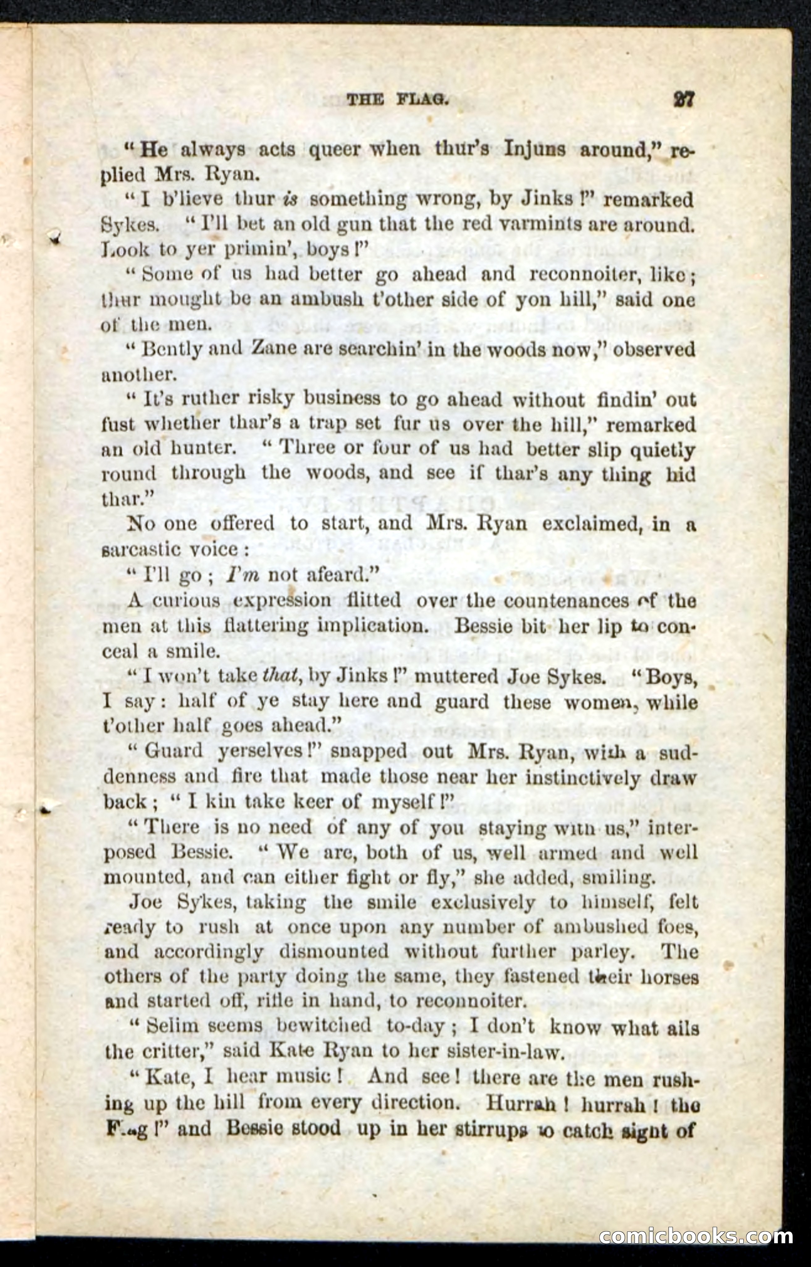 Beadle's Pocket Novels No. 175: Border Bessie — page 21 of 92