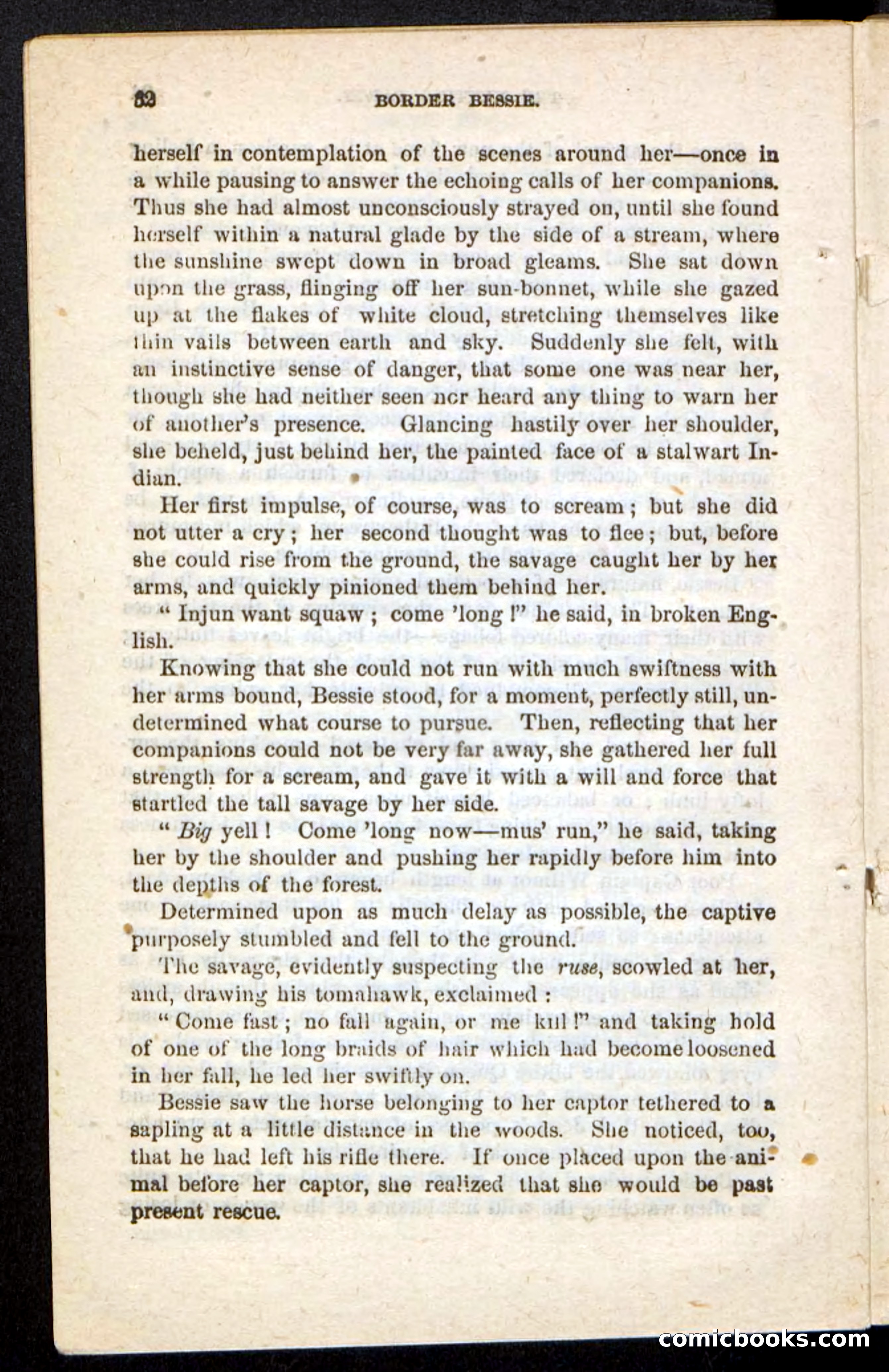 Beadle's Pocket Novels No. 175: Border Bessie — page 26 of 92