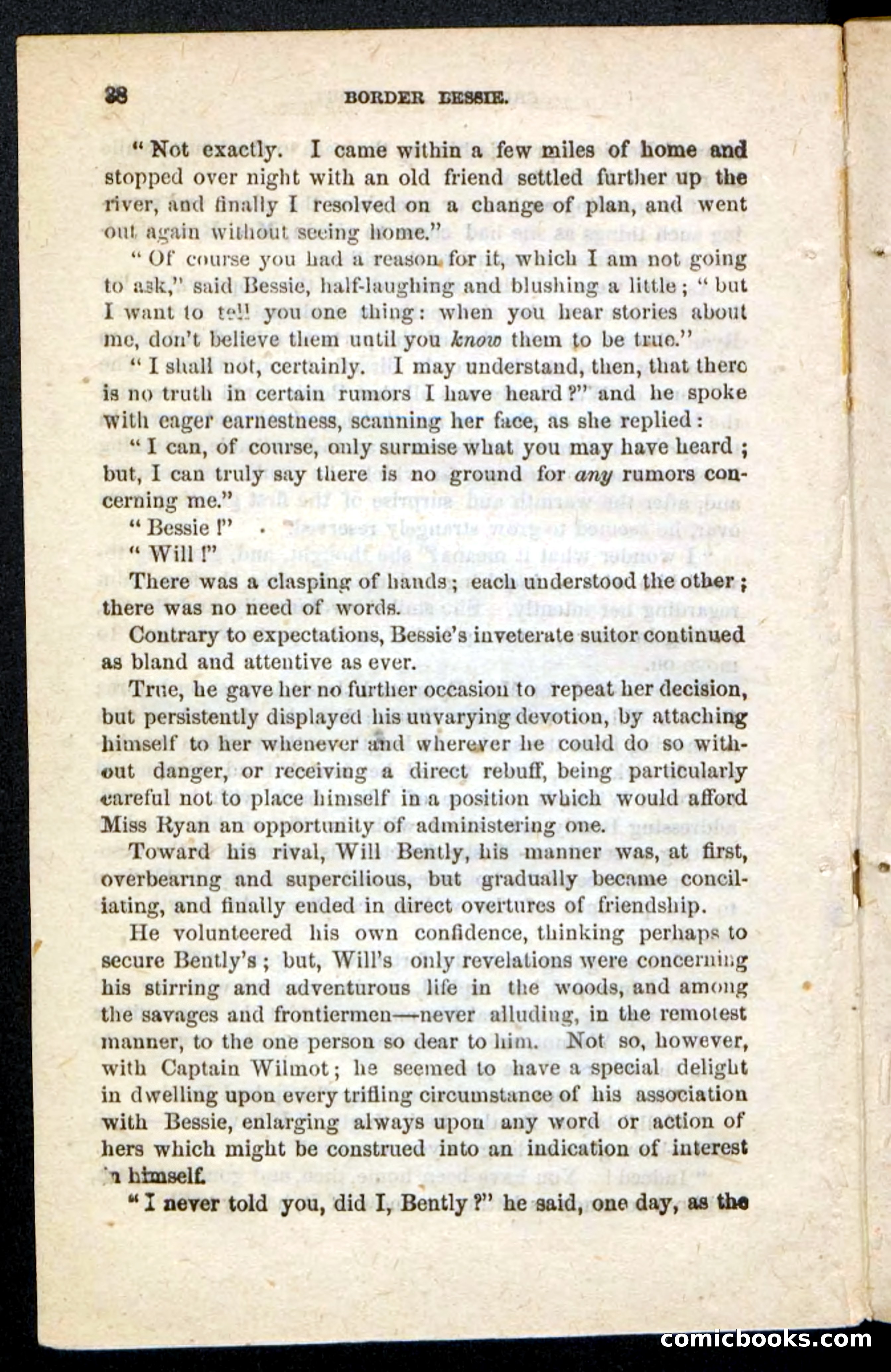 Beadle's Pocket Novels No. 175: Border Bessie — page 30 of 92