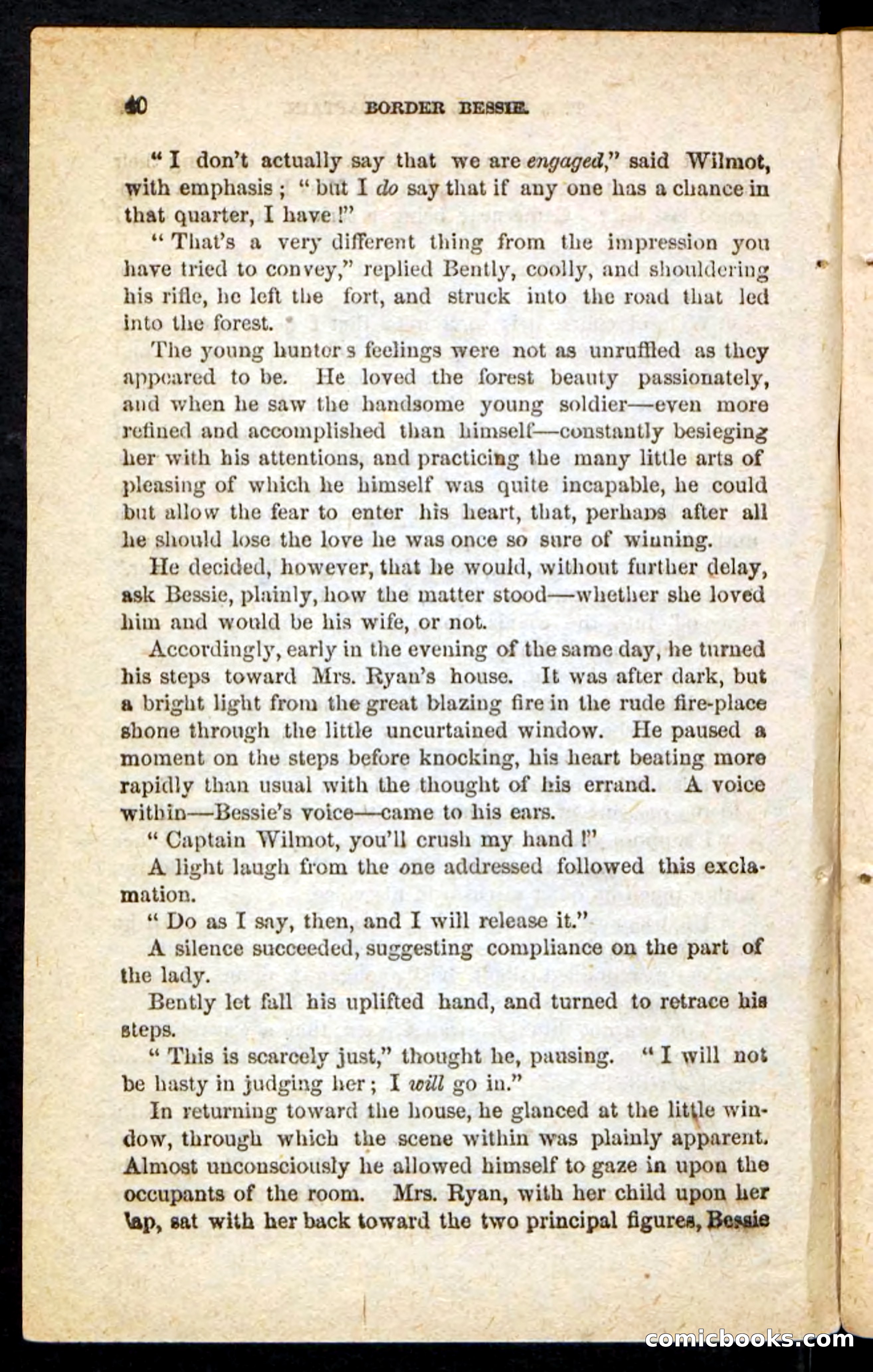 Beadle's Pocket Novels No. 175: Border Bessie — page 32 of 92