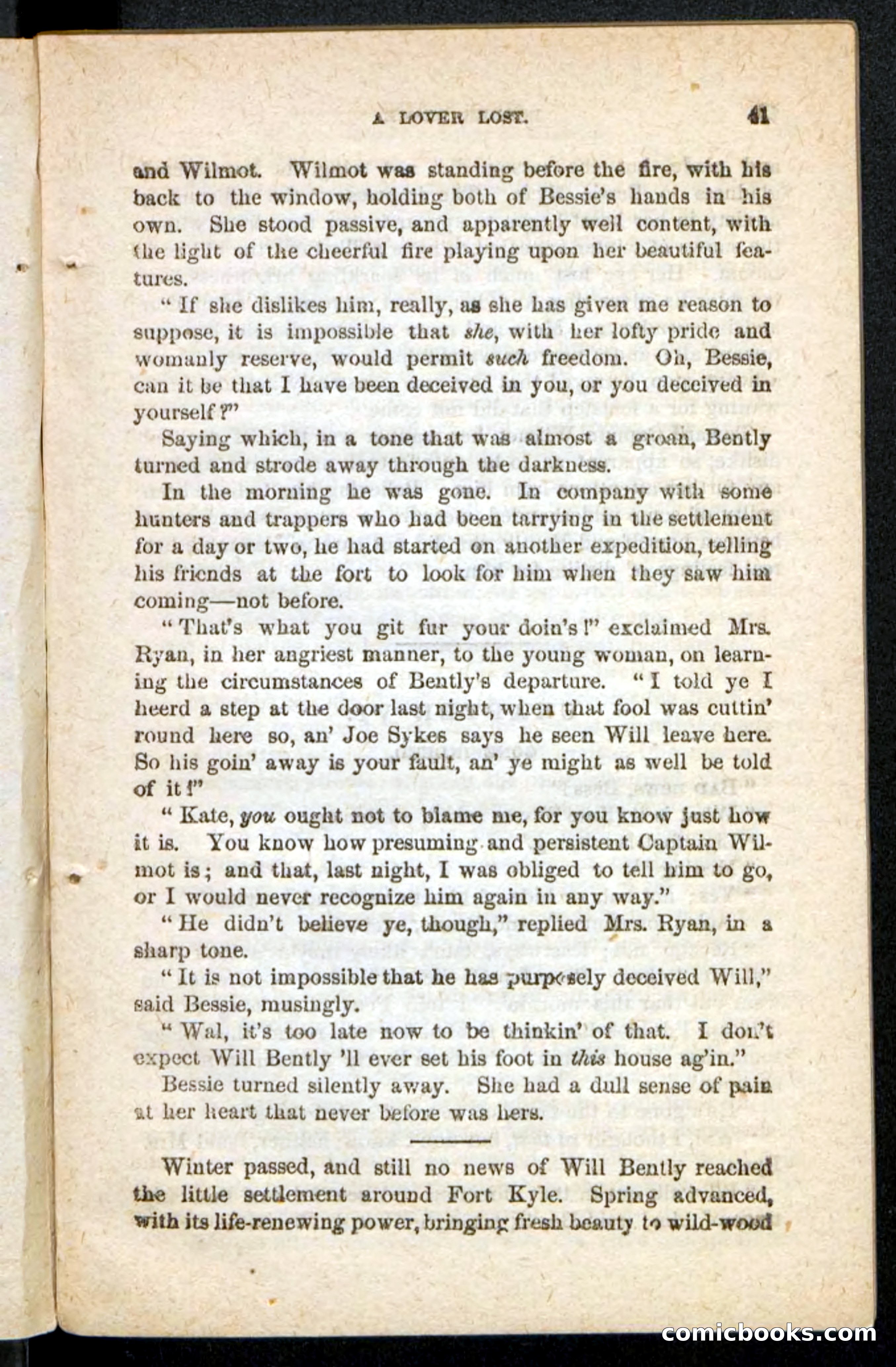 Beadle's Pocket Novels No. 175: Border Bessie — page 33 of 92