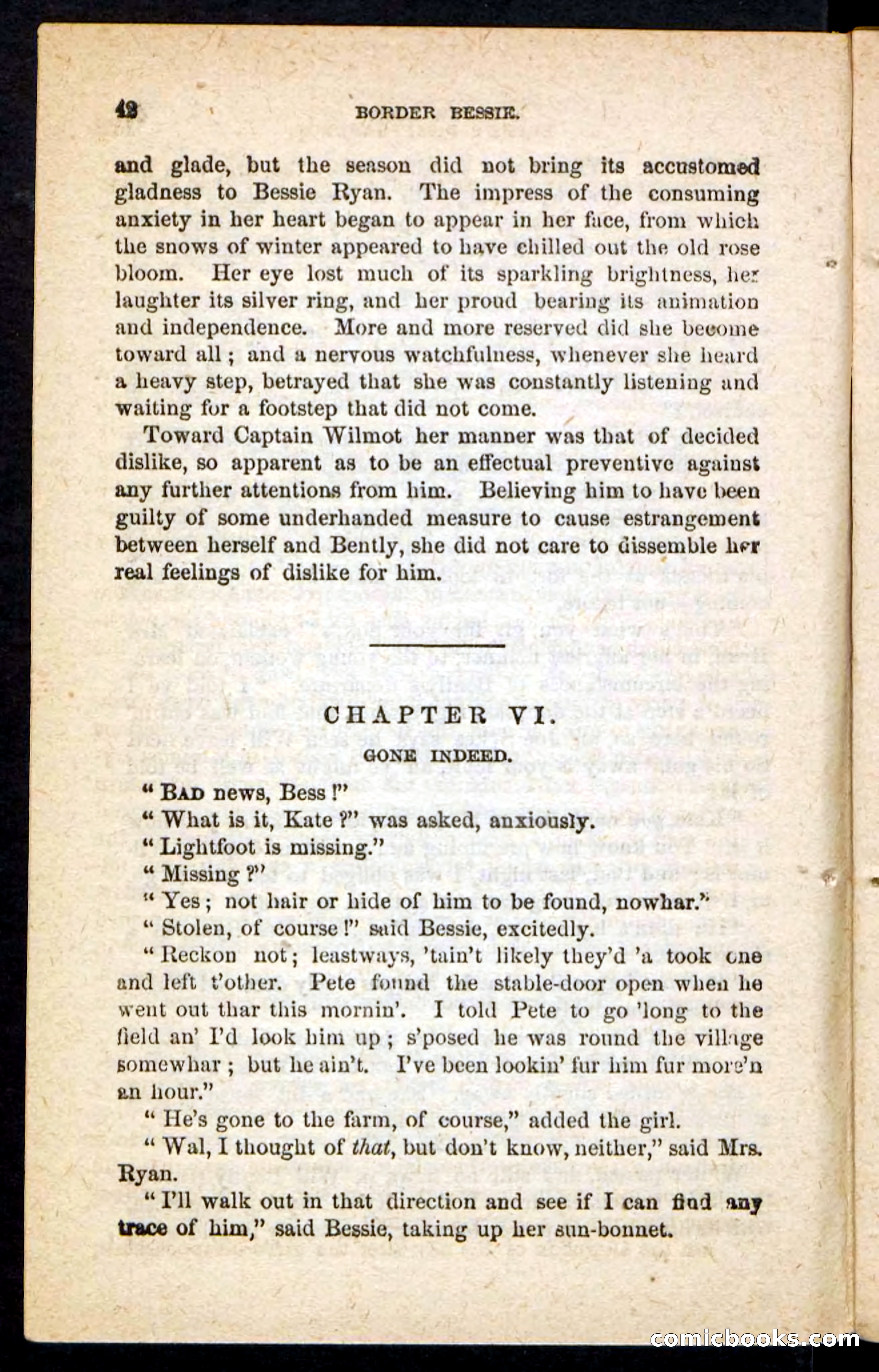 Beadle's Pocket Novels No. 175: Border Bessie — page 34 of 92
