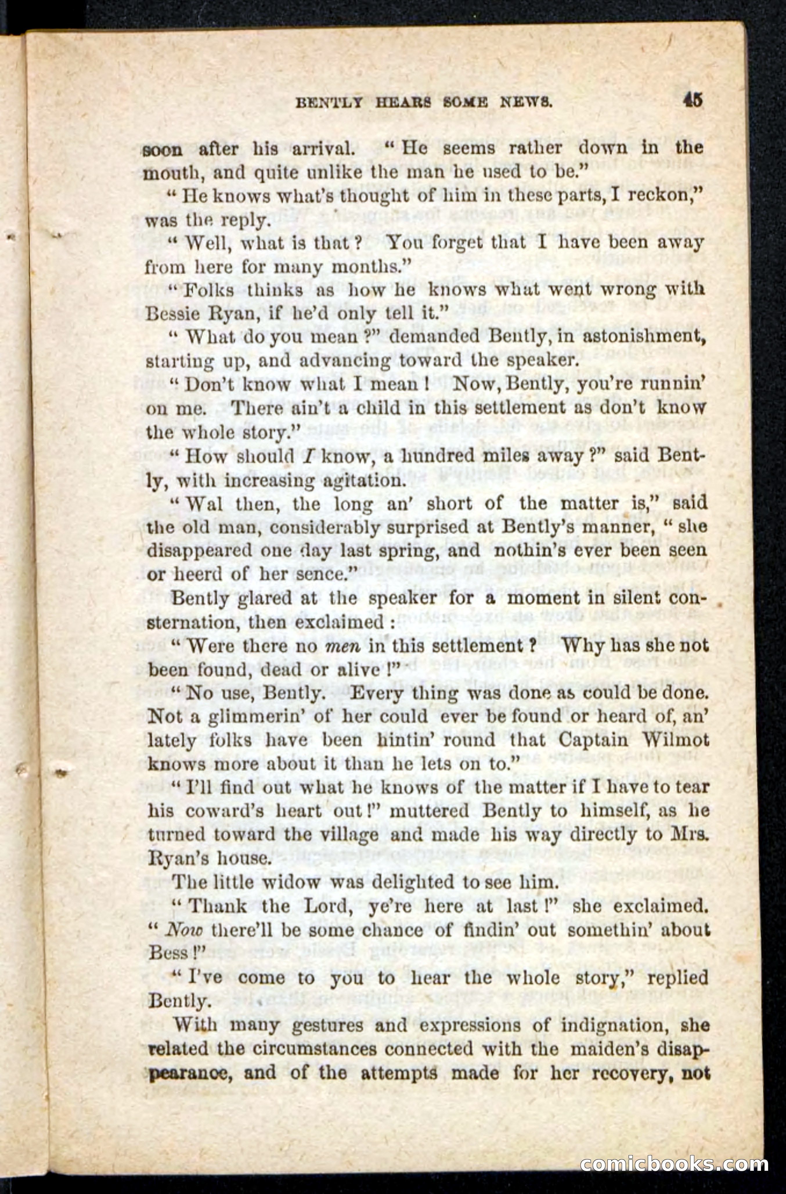 Beadle's Pocket Novels No. 175: Border Bessie — page 37 of 92