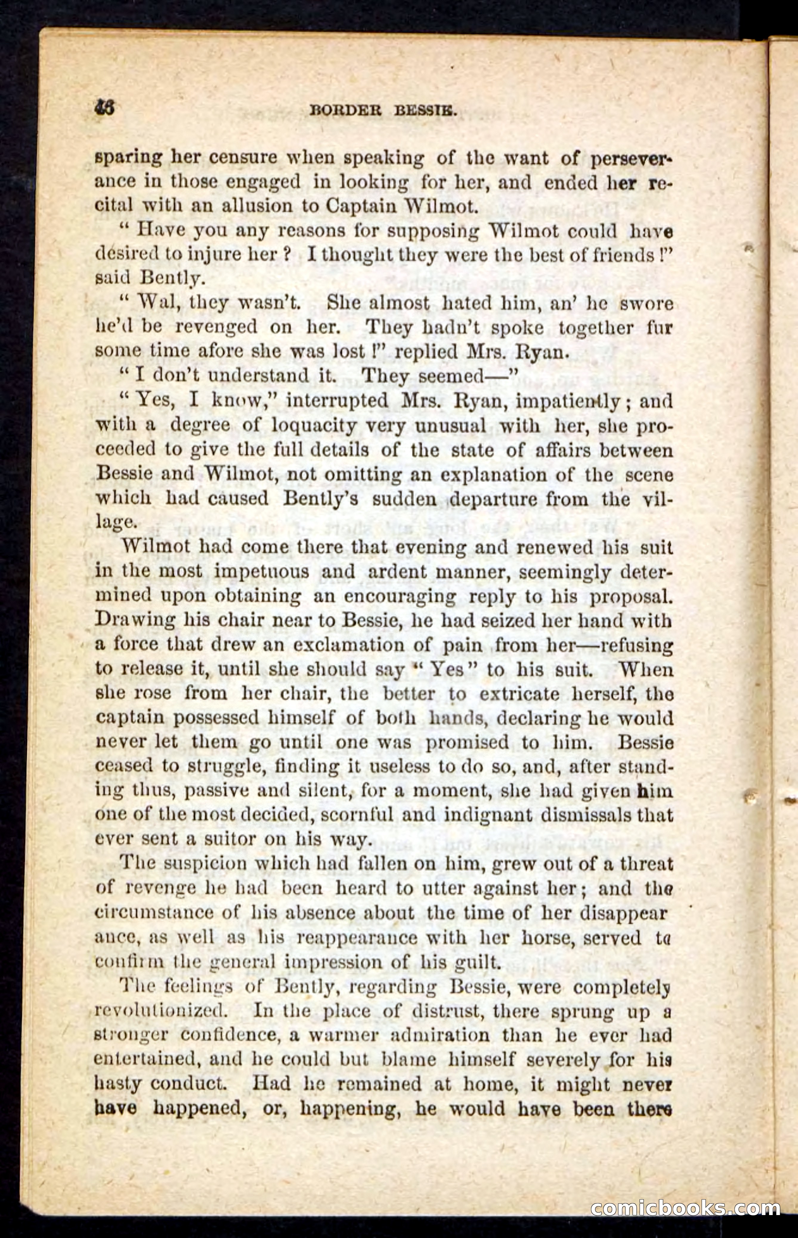 Beadle's Pocket Novels No. 175: Border Bessie — page 38 of 92