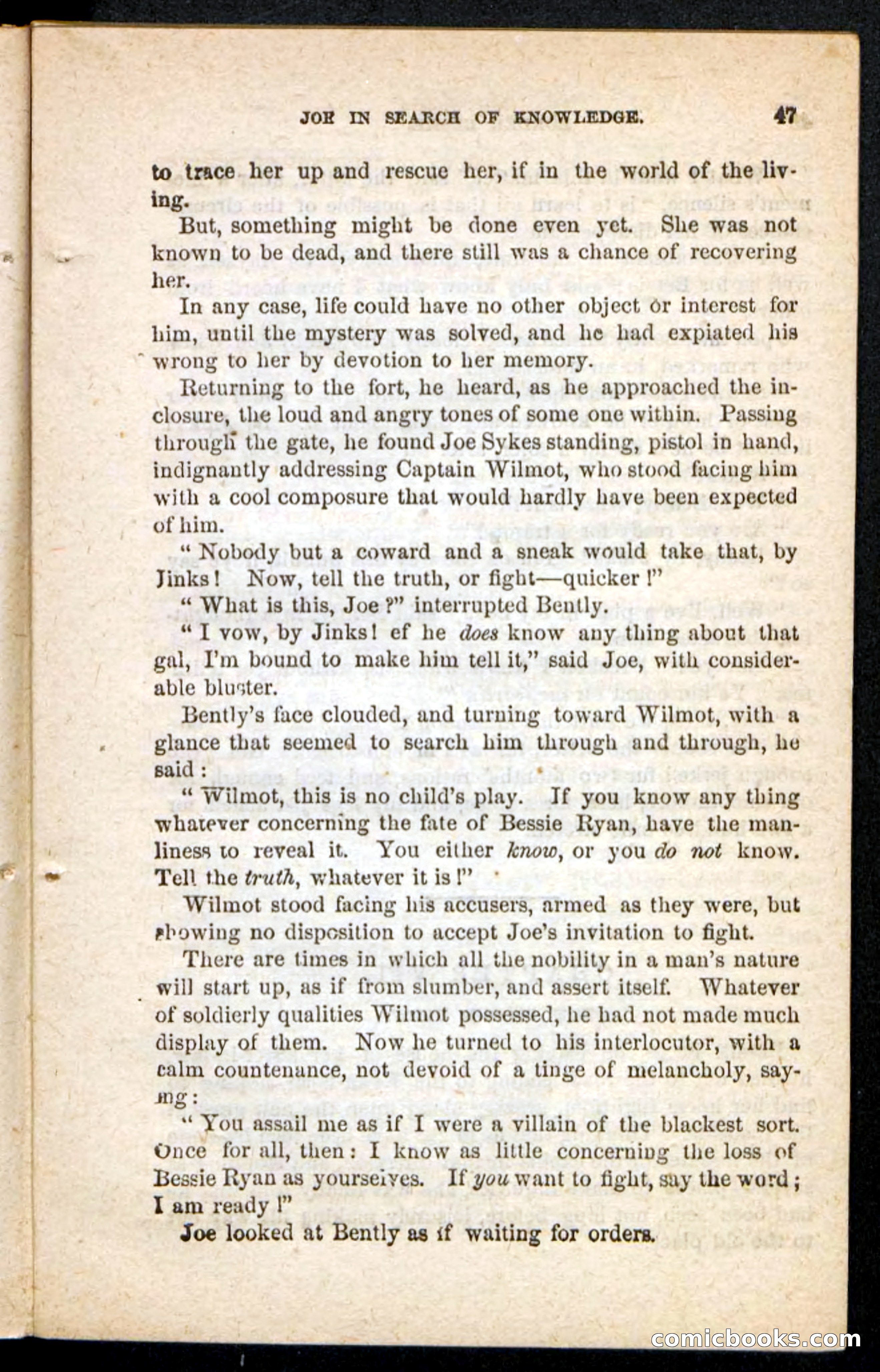 Beadle's Pocket Novels No. 175: Border Bessie — page 39 of 92