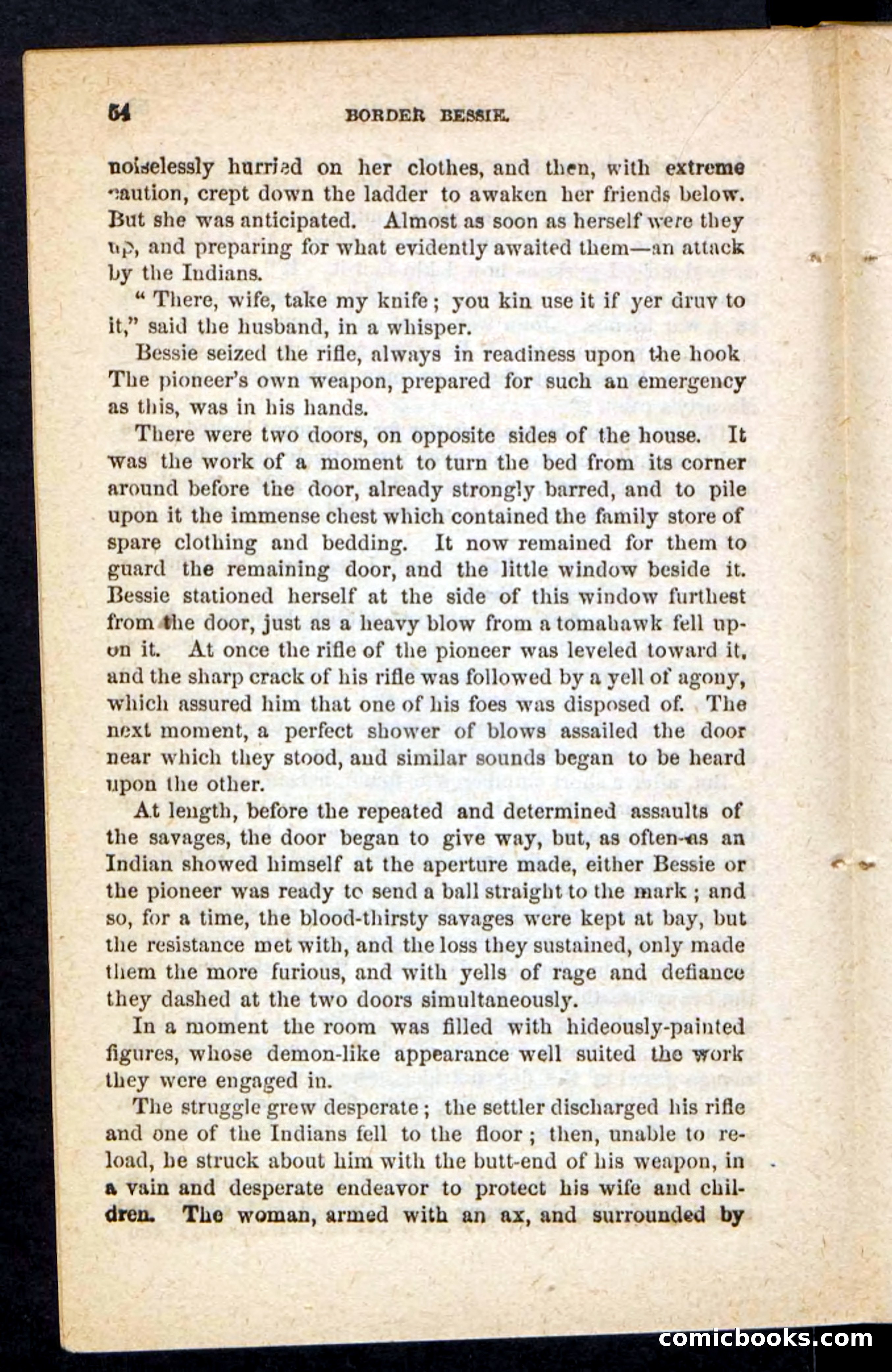 Beadle's Pocket Novels No. 175: Border Bessie — page 46 of 92