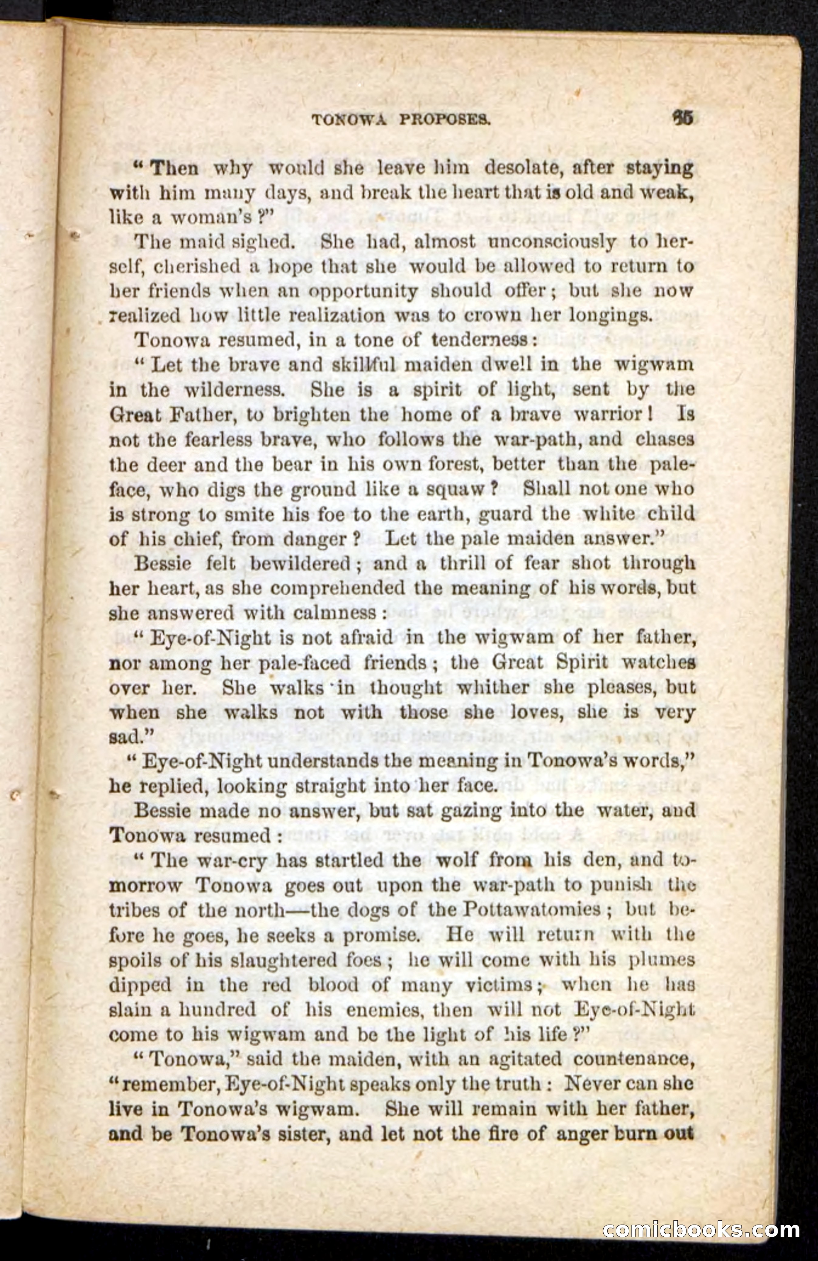 Beadle's Pocket Novels No. 175: Border Bessie — page 57 of 92
