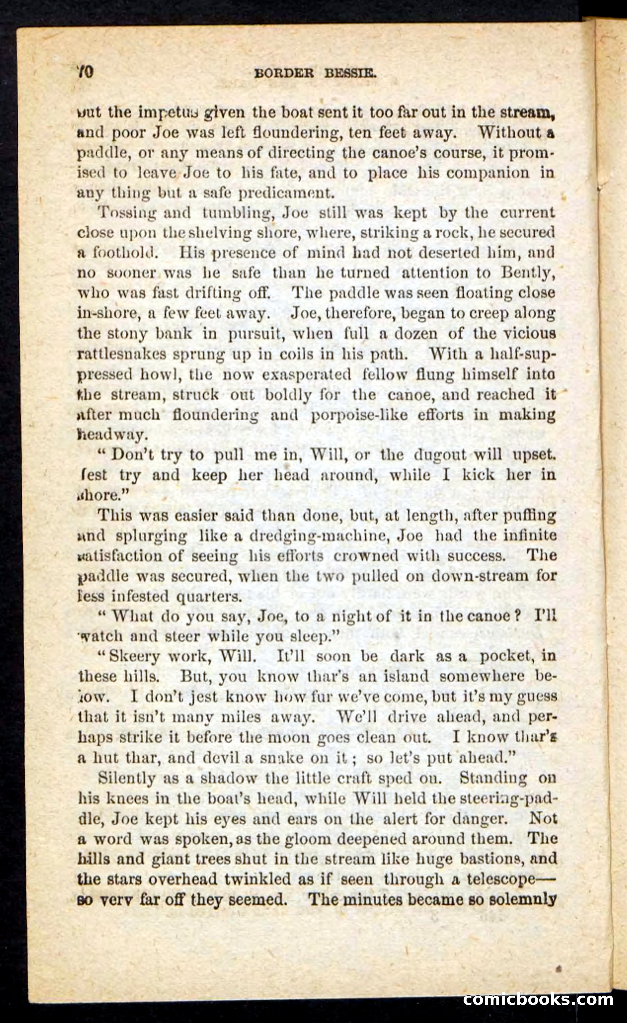 Beadle's Pocket Novels No. 175: Border Bessie — page 60 of 92