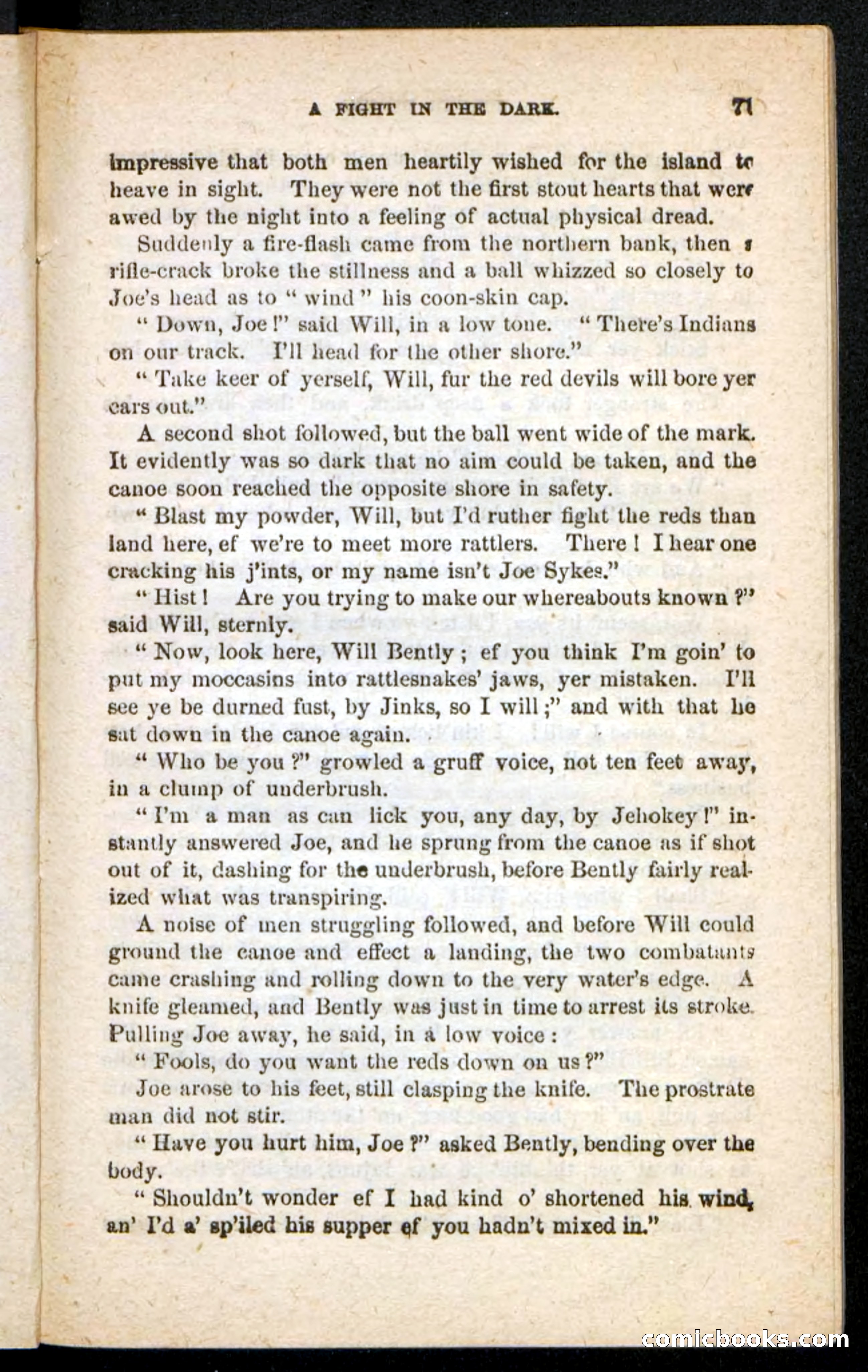 Beadle's Pocket Novels No. 175: Border Bessie — page 61 of 92