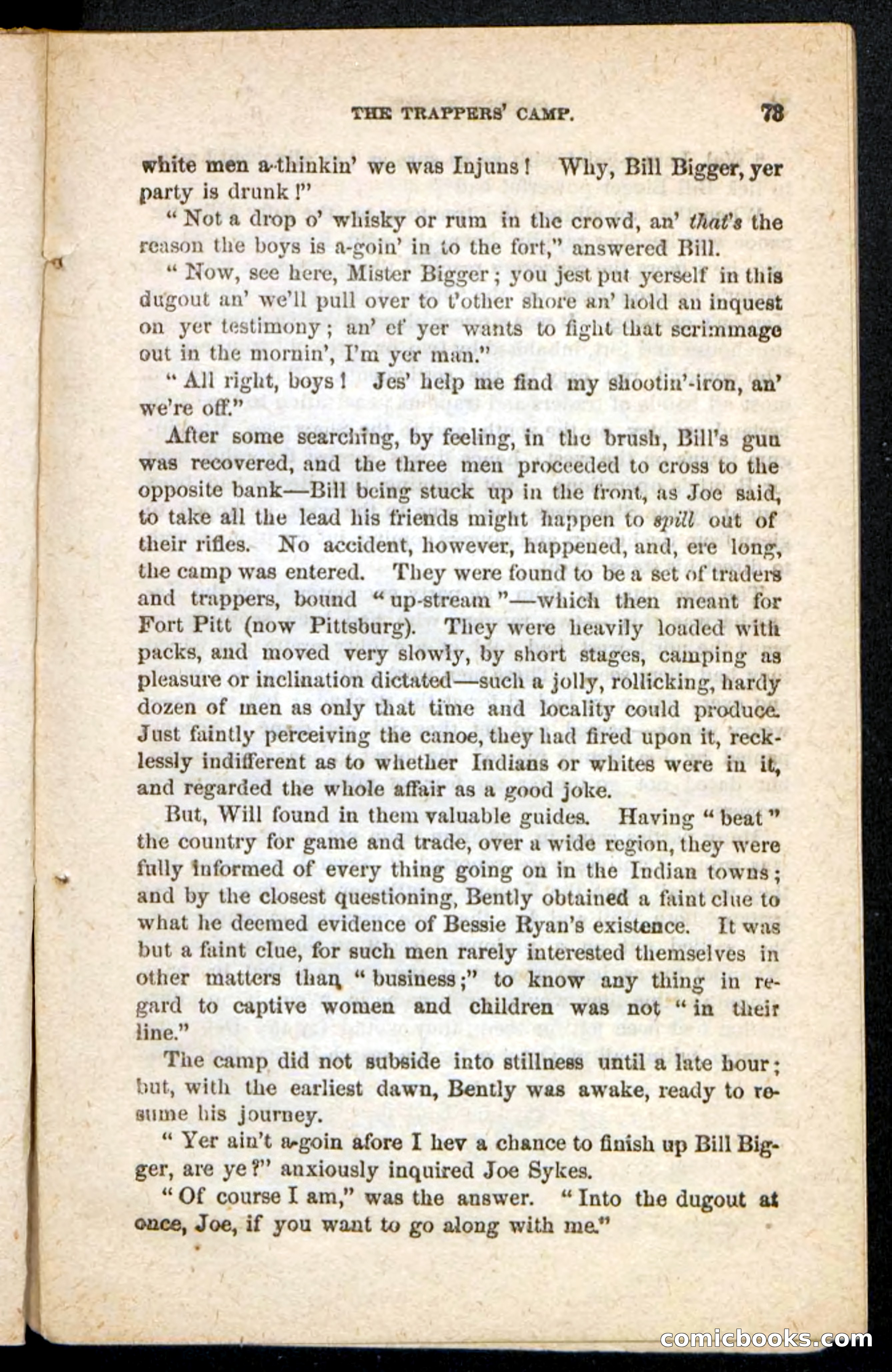 Beadle's Pocket Novels No. 175: Border Bessie — page 63 of 92