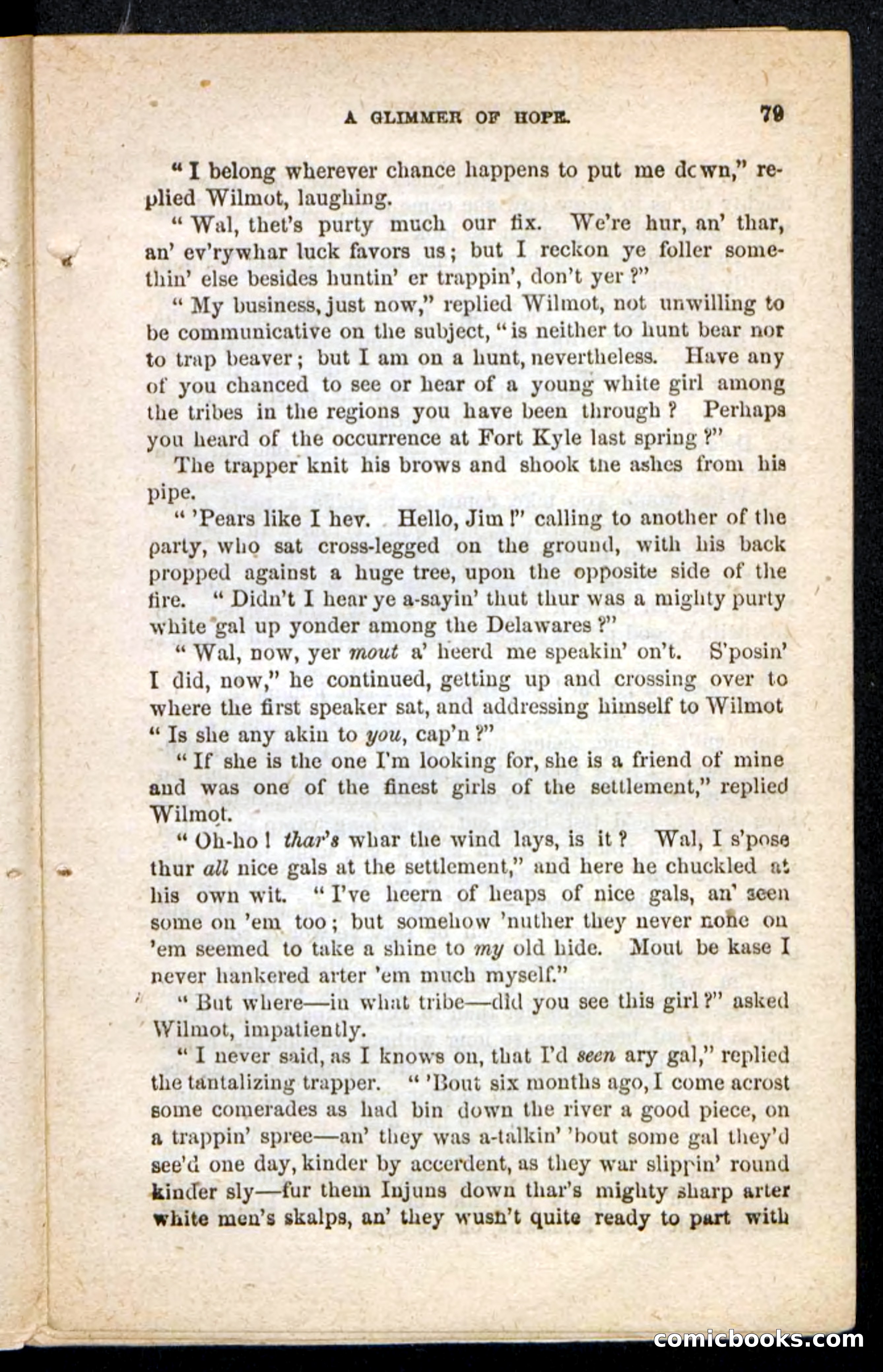 Beadle's Pocket Novels No. 175: Border Bessie — page 69 of 92