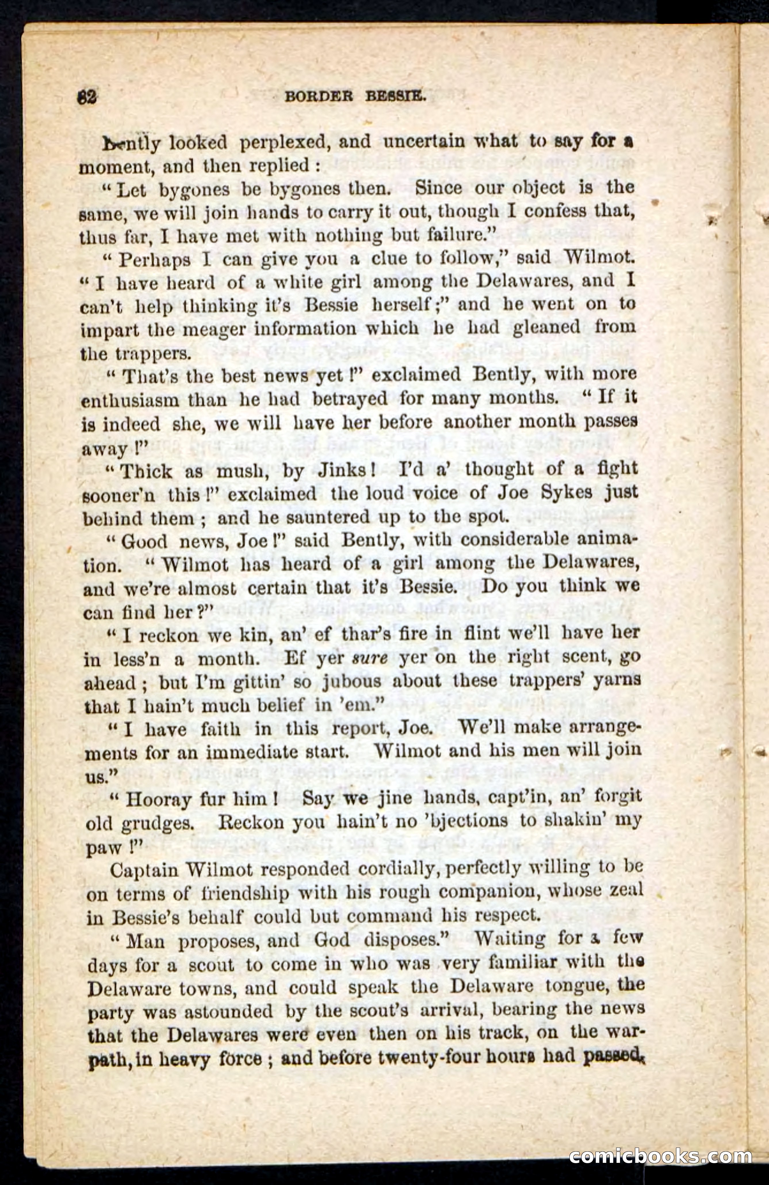 Beadle's Pocket Novels No. 175: Border Bessie — page 72 of 92