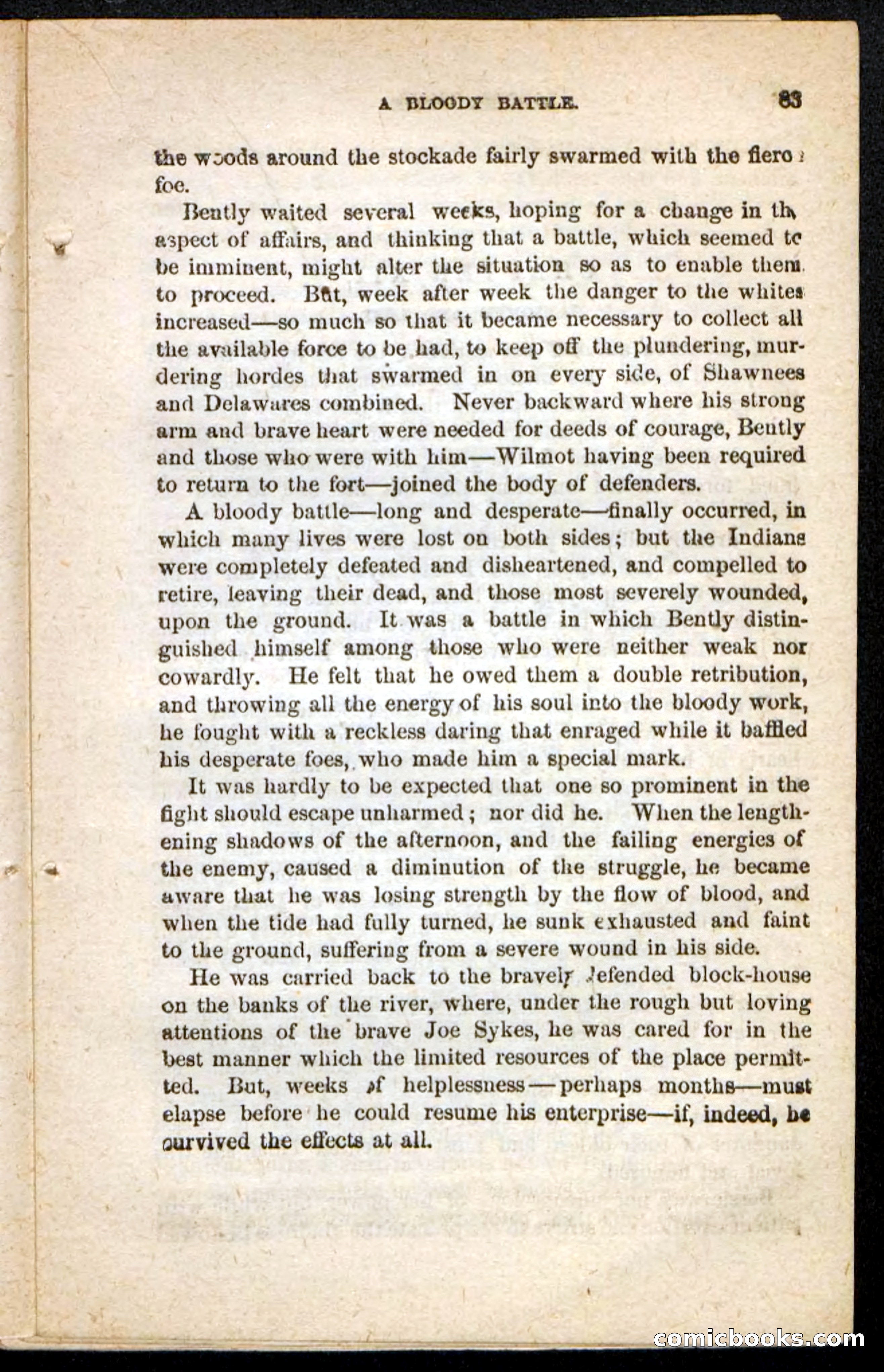 Beadle's Pocket Novels No. 175: Border Bessie — page 73 of 92