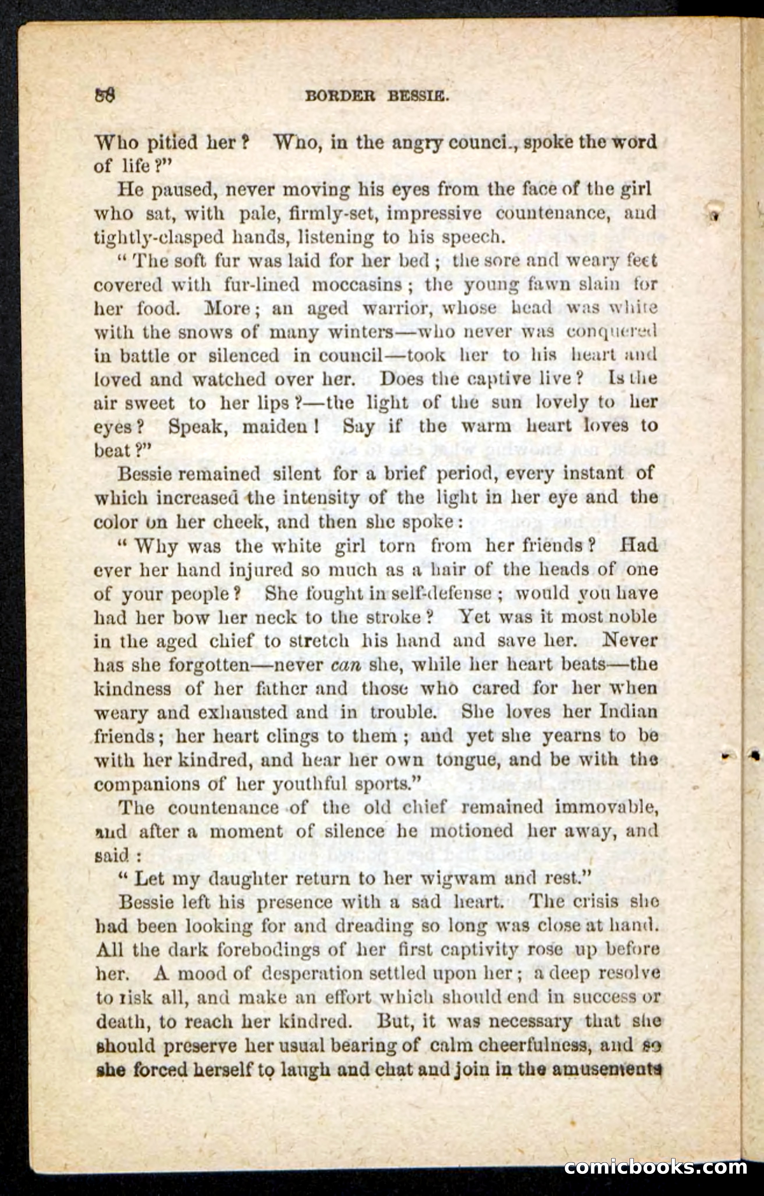 Beadle's Pocket Novels No. 175: Border Bessie — page 78 of 92