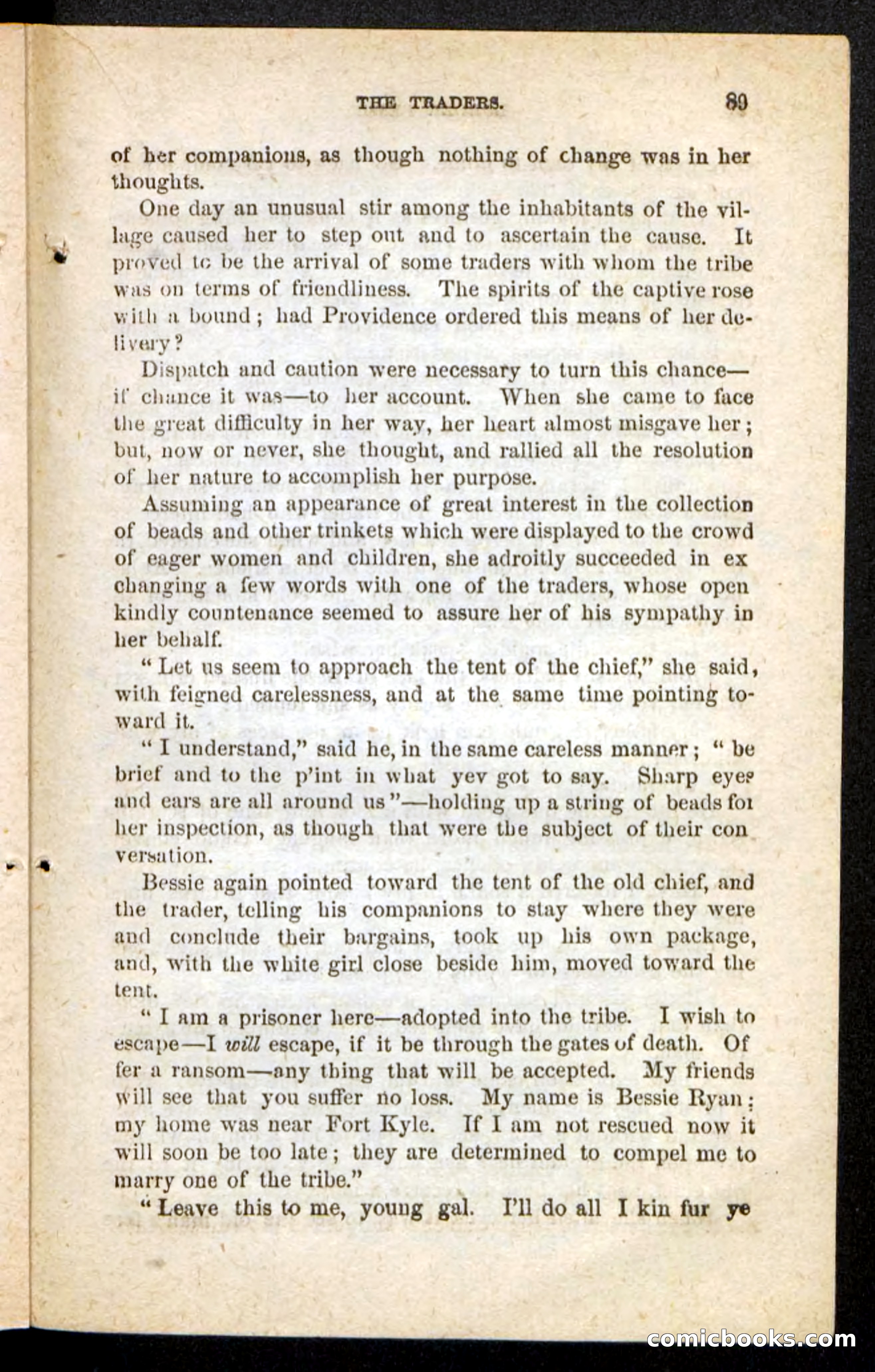 Beadle's Pocket Novels No. 175: Border Bessie — page 79 of 92