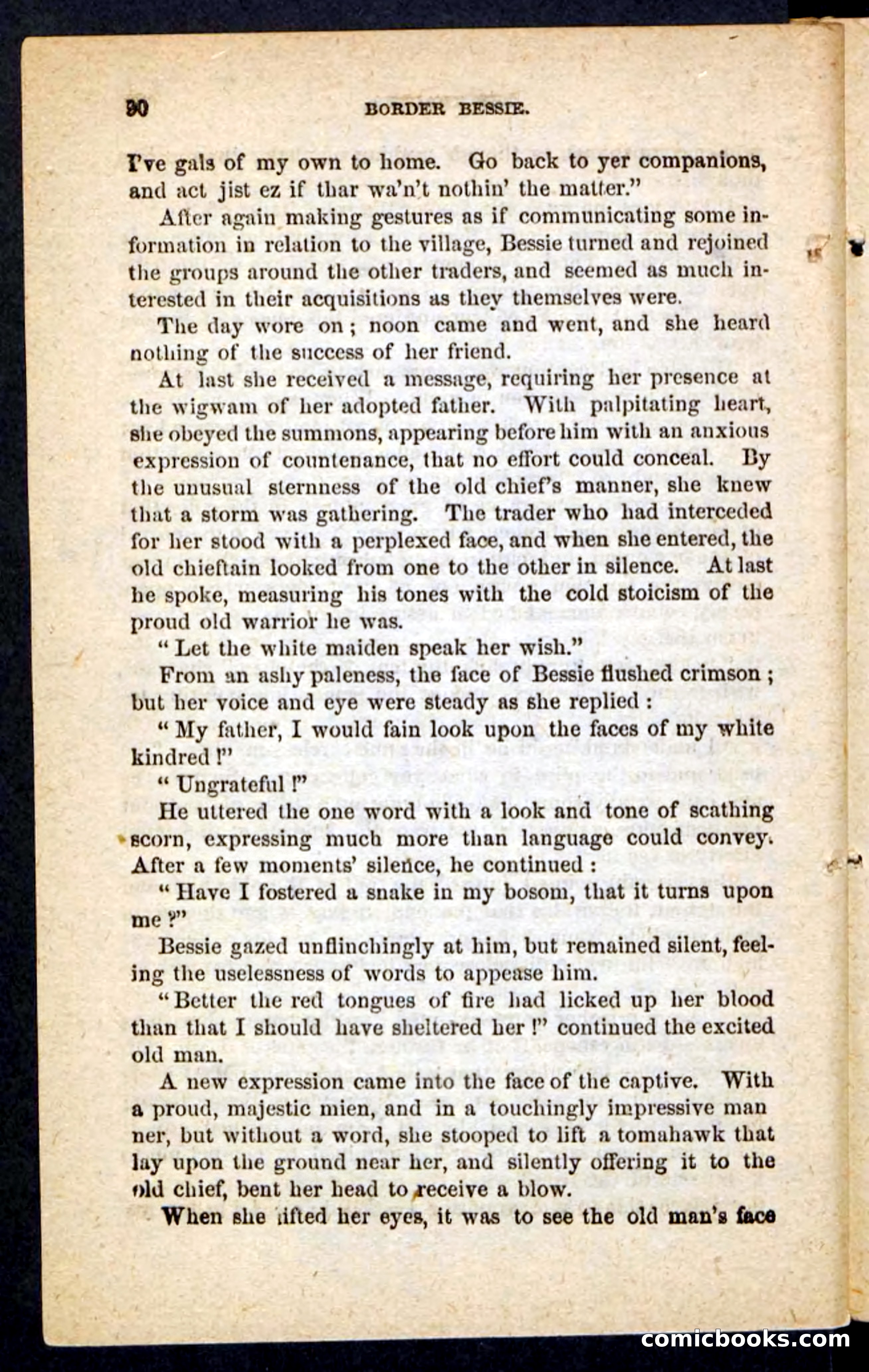 Beadle's Pocket Novels No. 175: Border Bessie — page 80 of 92