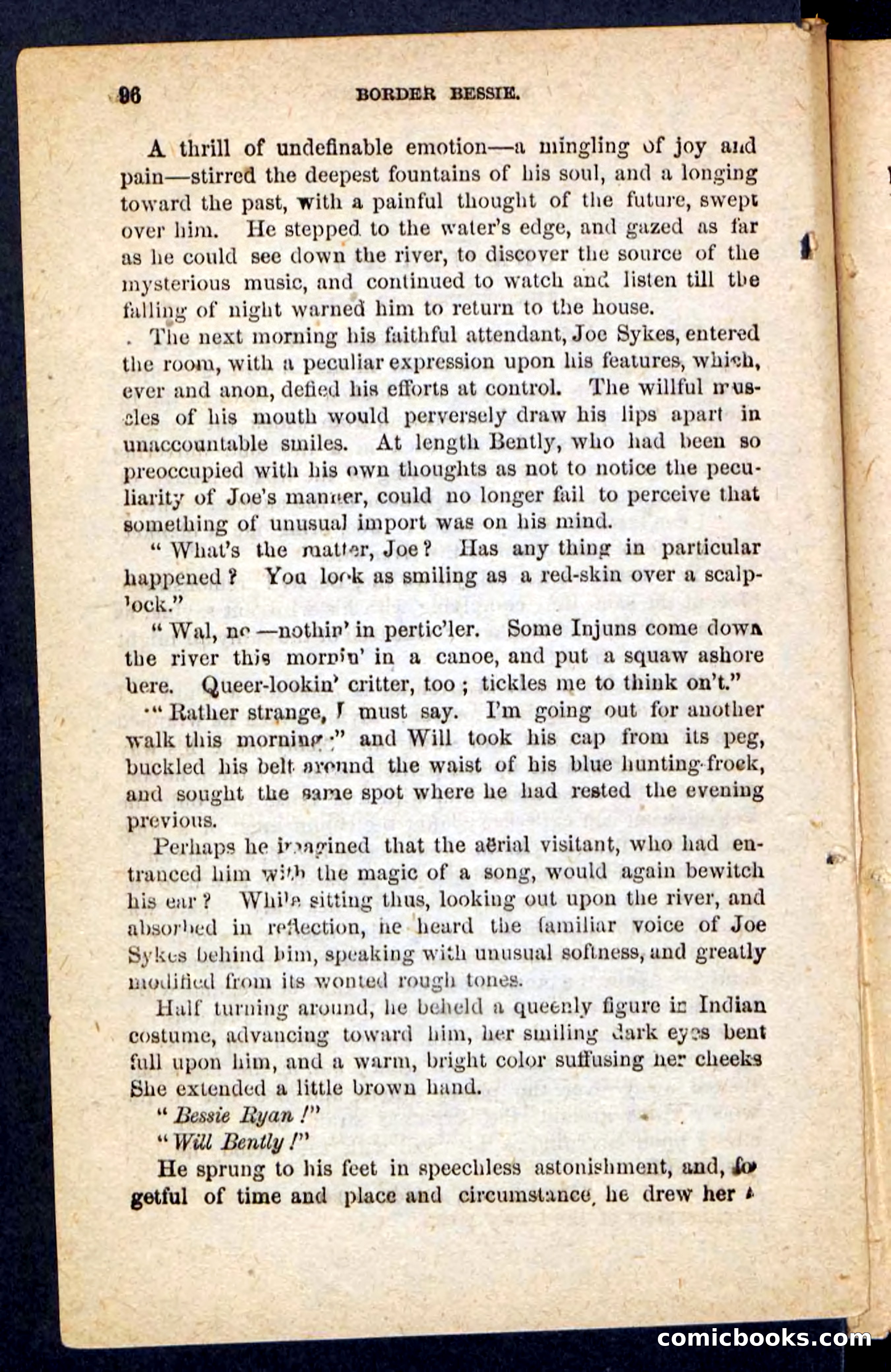 Beadle's Pocket Novels No. 175: Border Bessie — page 86 of 92
