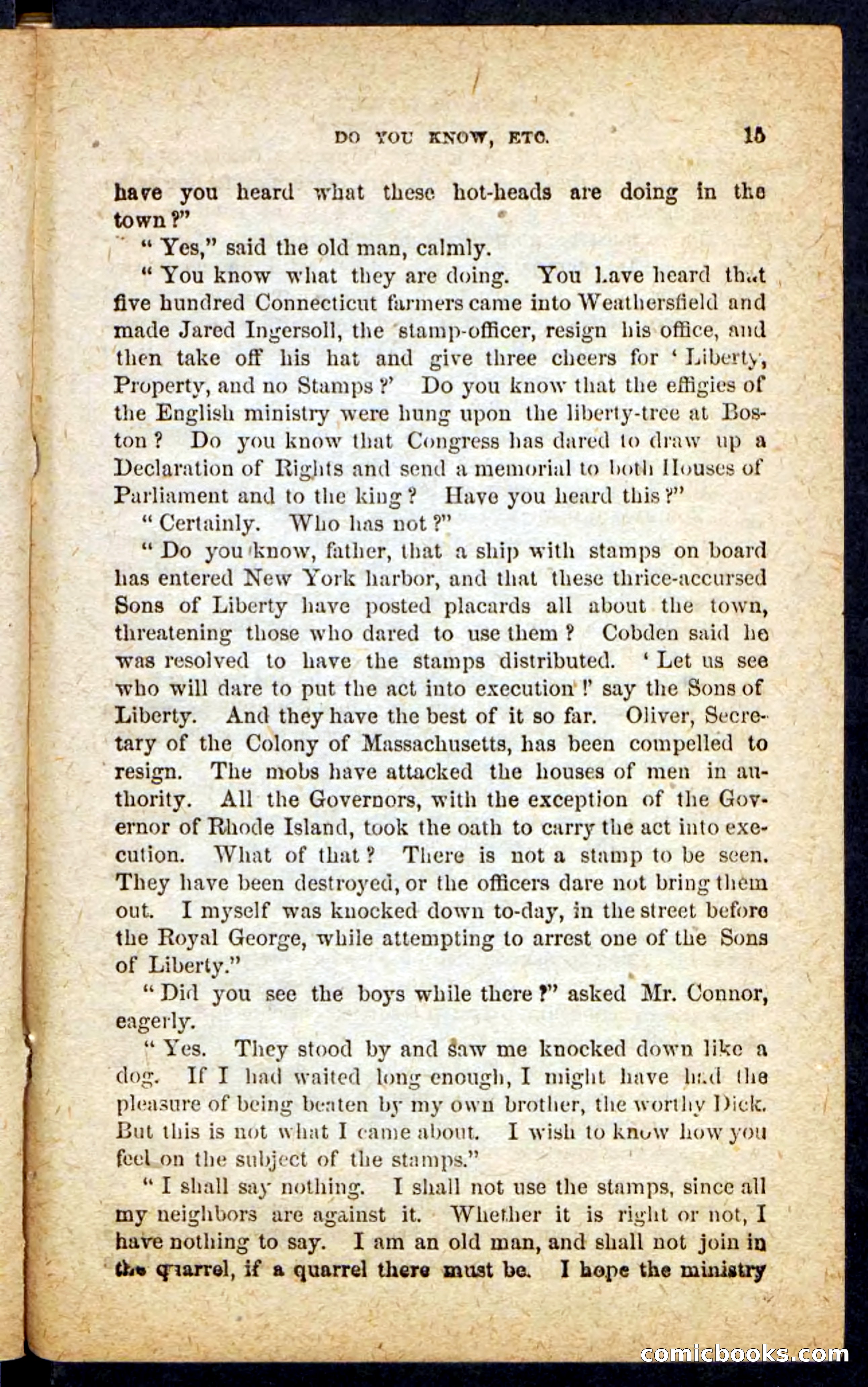 The Sons of Liberty — page 11 of 100