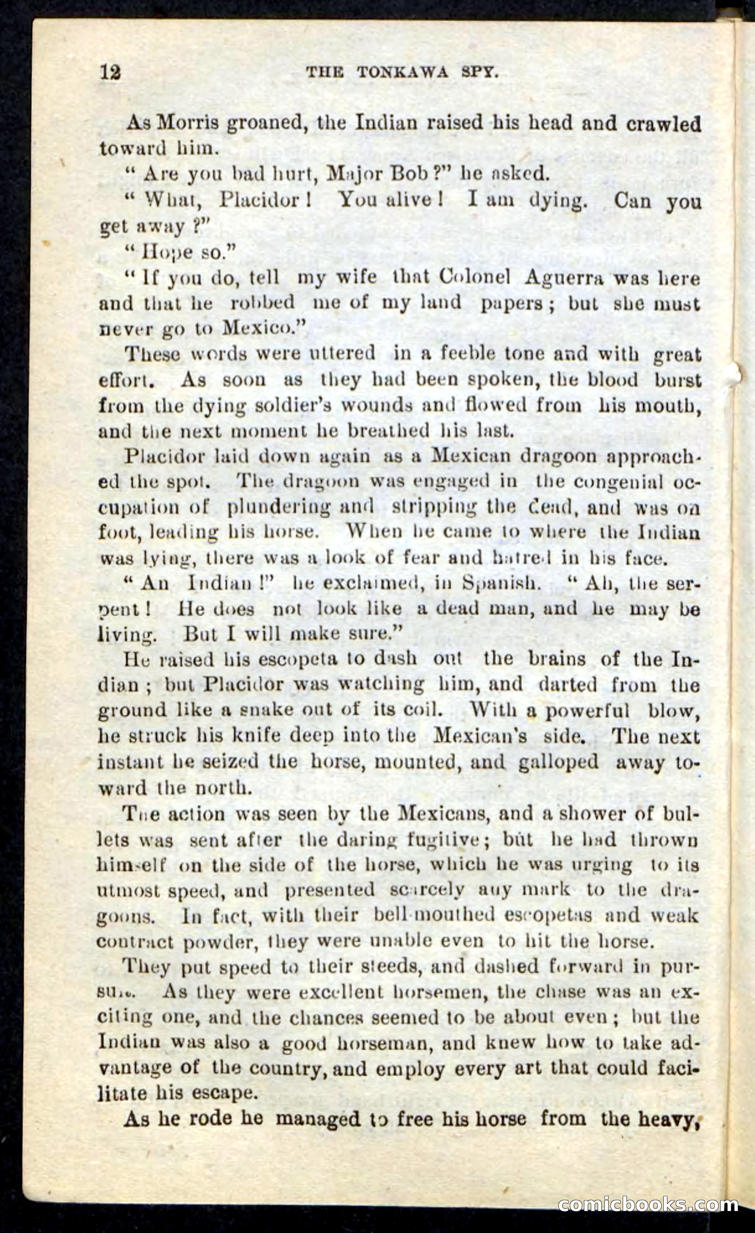 The Tonkawa Spy — page 8 of 100