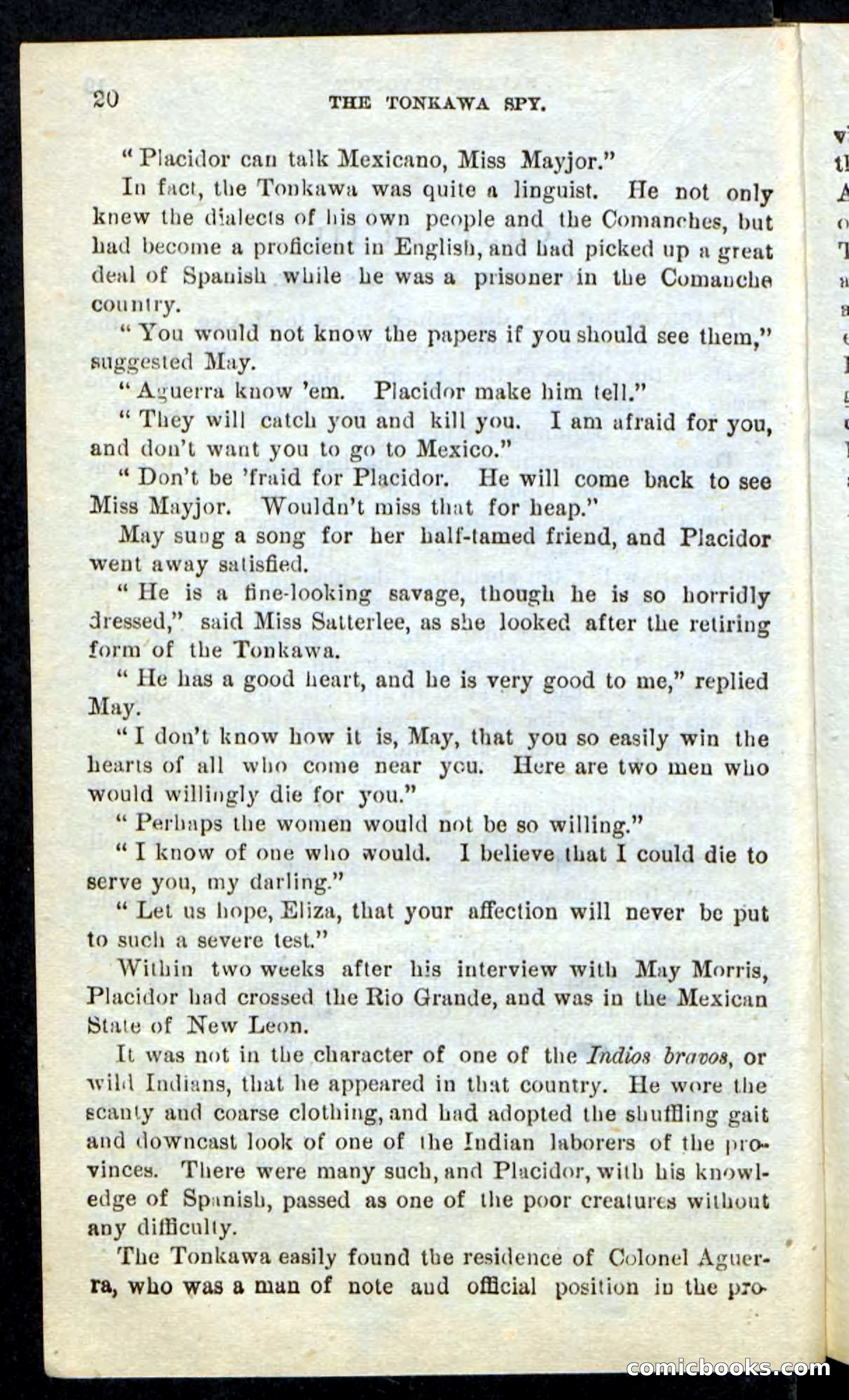 The Tonkawa Spy — page 16 of 100