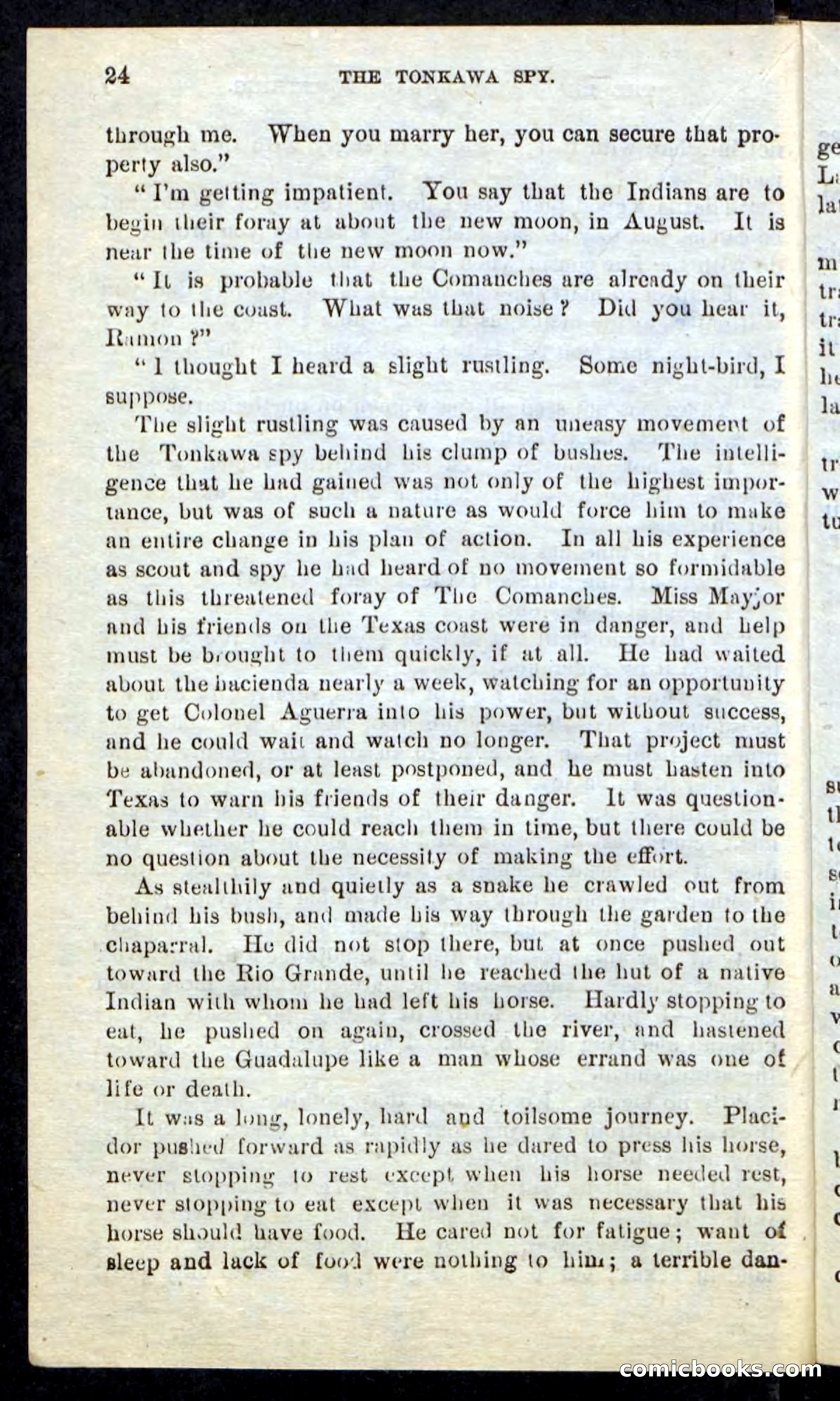The Tonkawa Spy — page 20 of 100