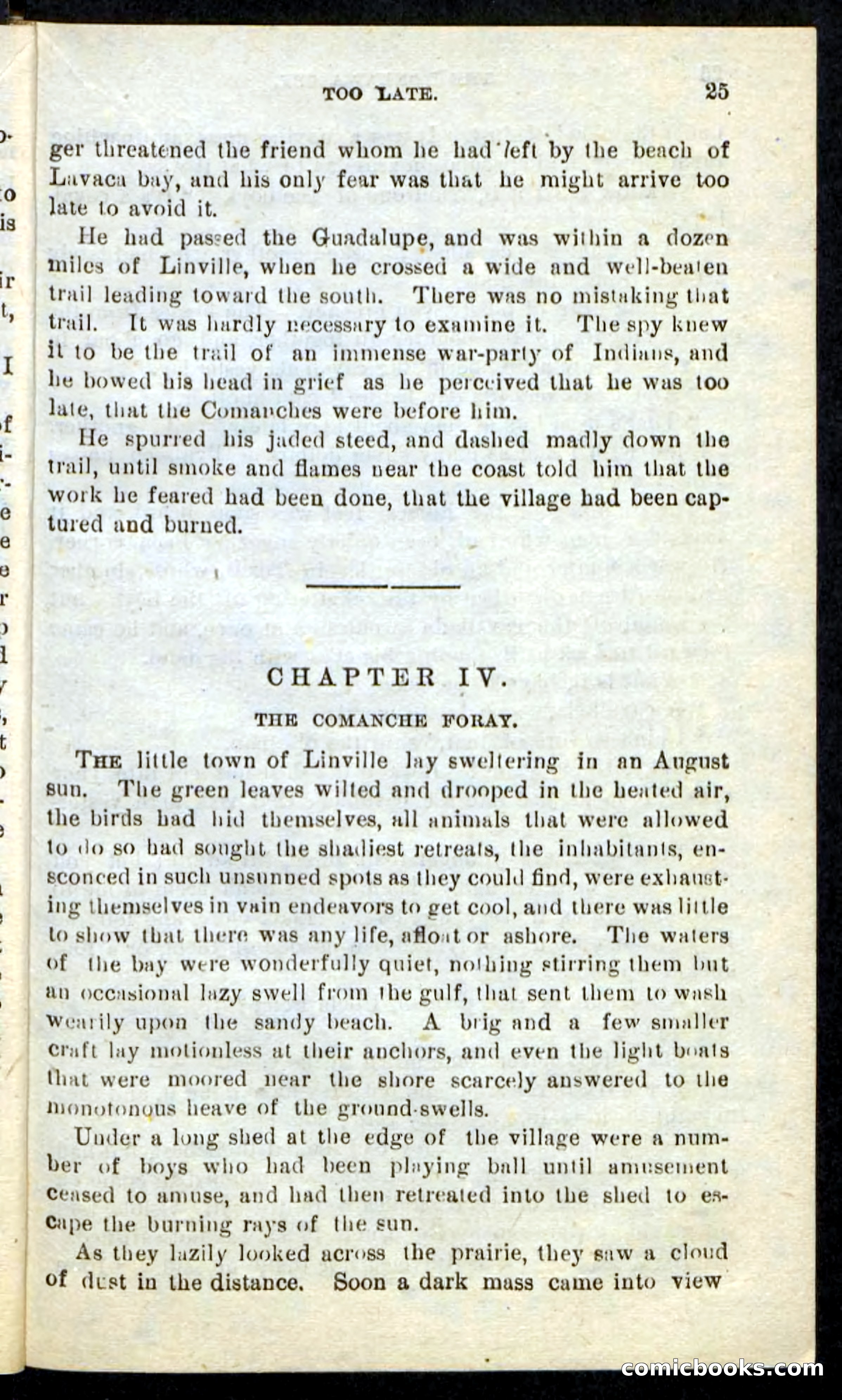 The Tonkawa Spy — page 21 of 100