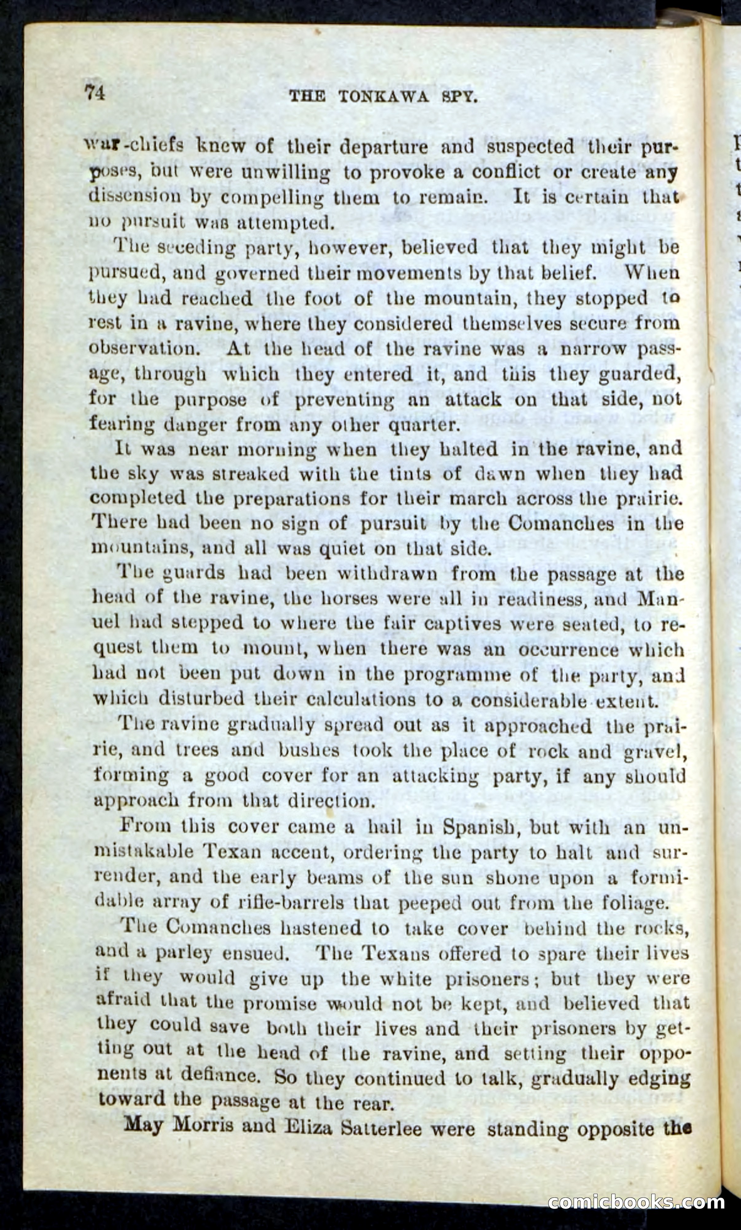 The Tonkawa Spy — page 70 of 100