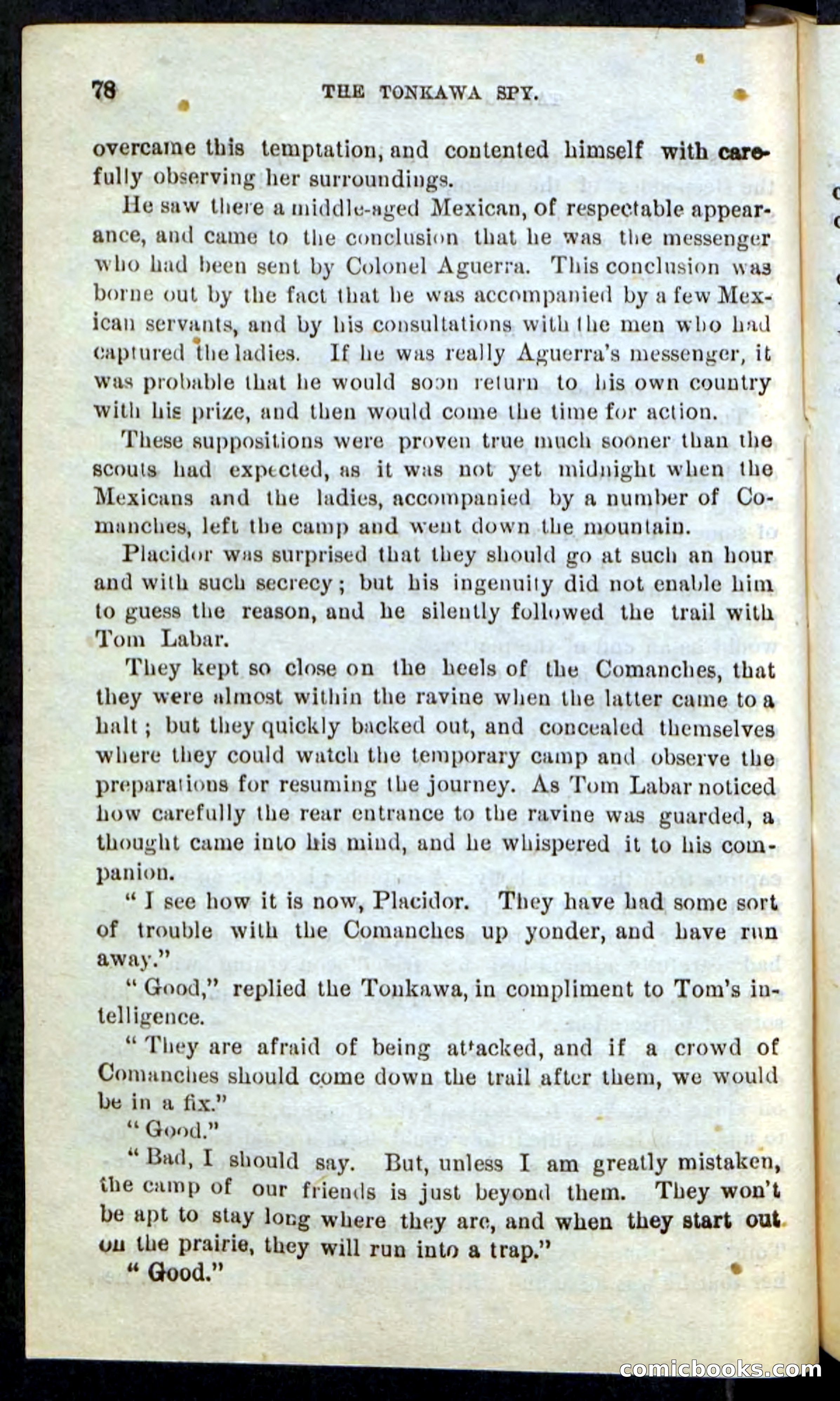 The Tonkawa Spy — page 74 of 100
