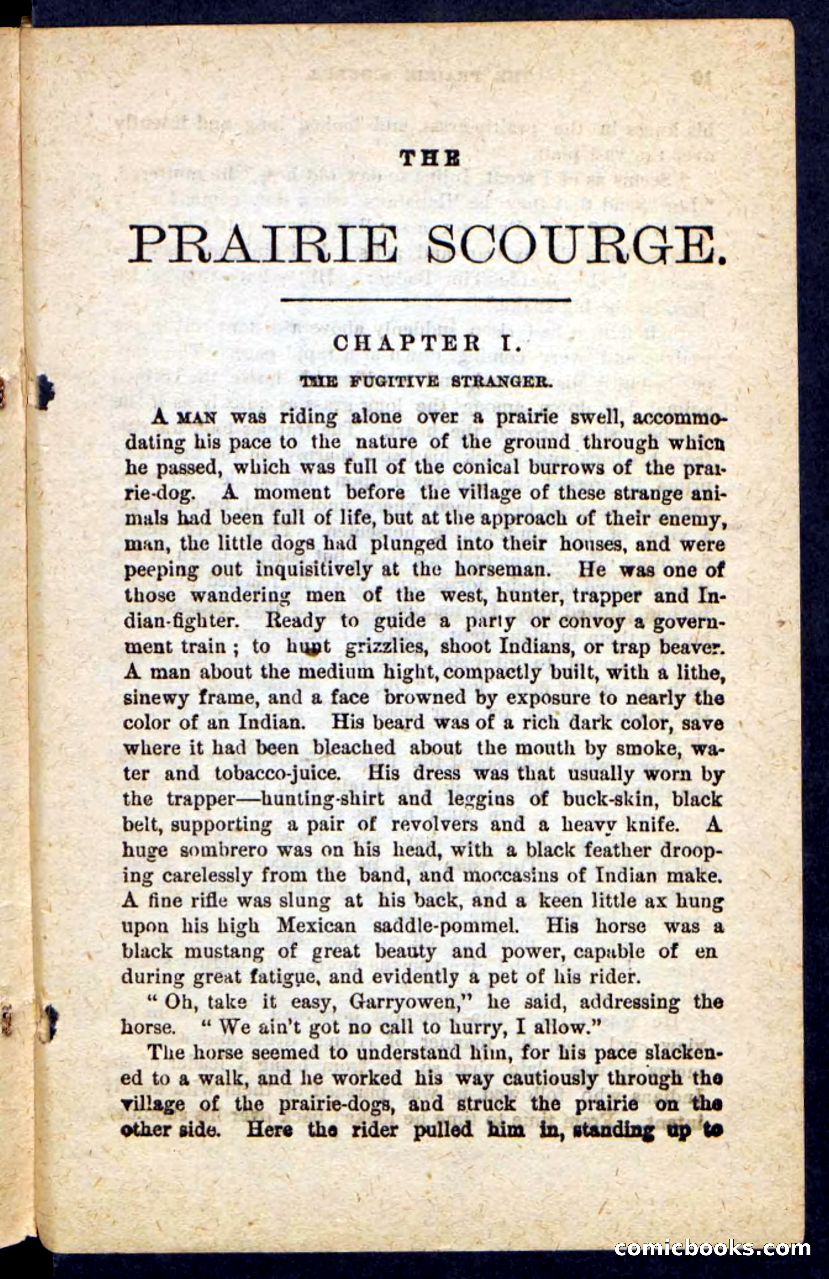 The Prairie Scourge — page 5 of 100