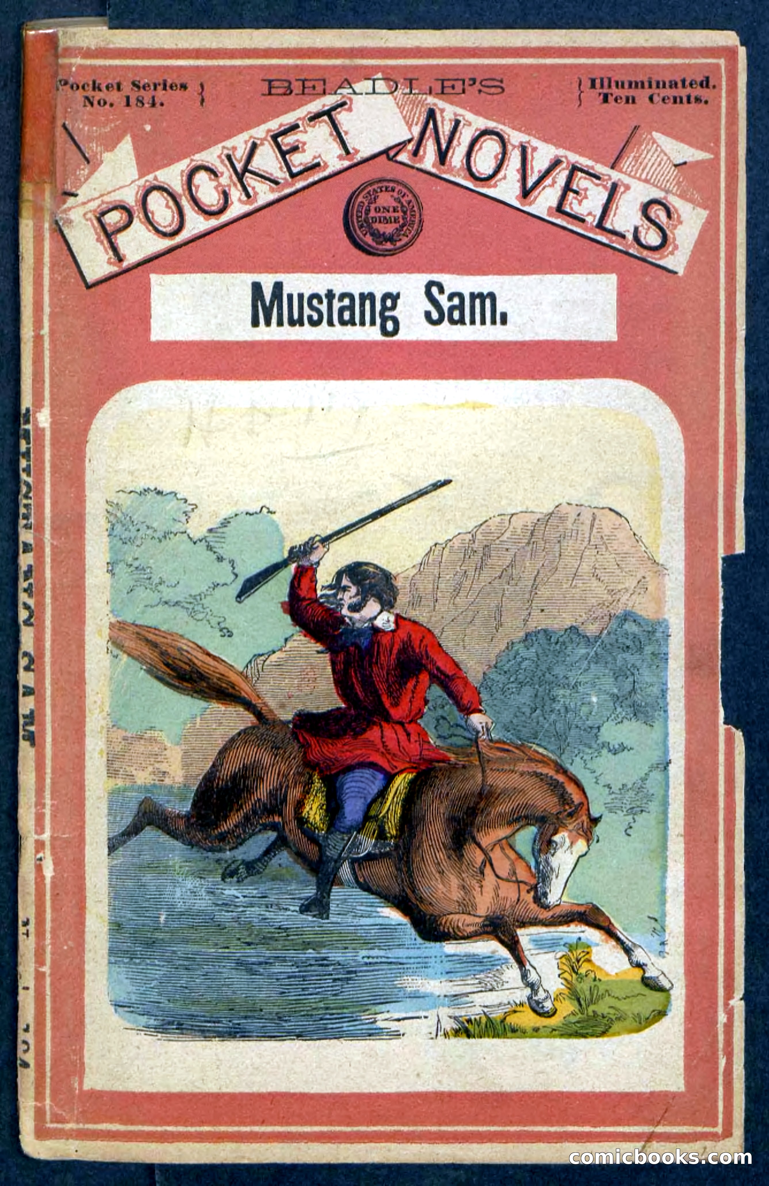 Beadle's Pocket Novels No. 184: Mustang Sam