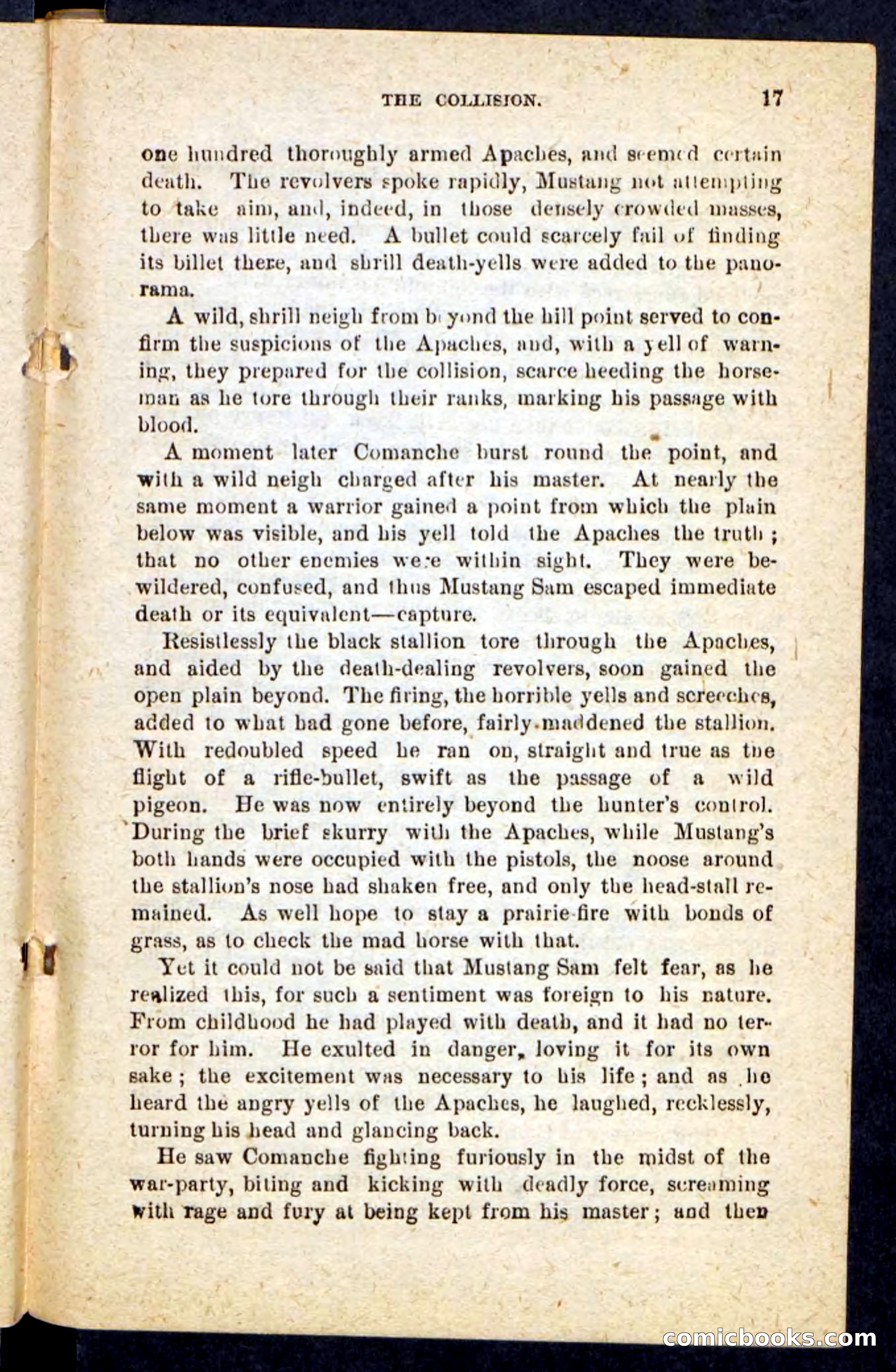 Beadle's Pocket Novels No. 184: Mustang Sam — page 13 of 100