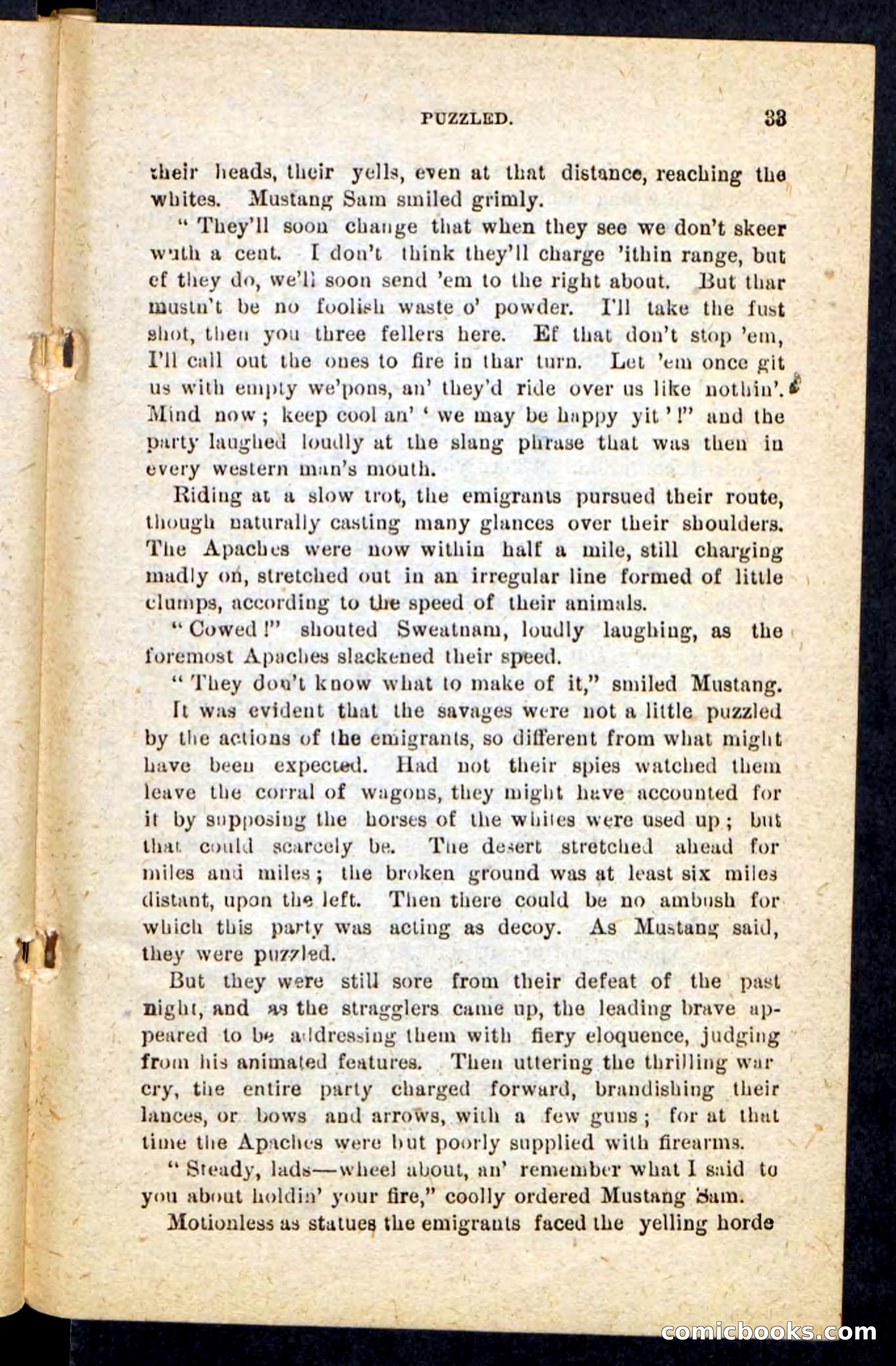 Beadle's Pocket Novels No. 184: Mustang Sam — page 29 of 100