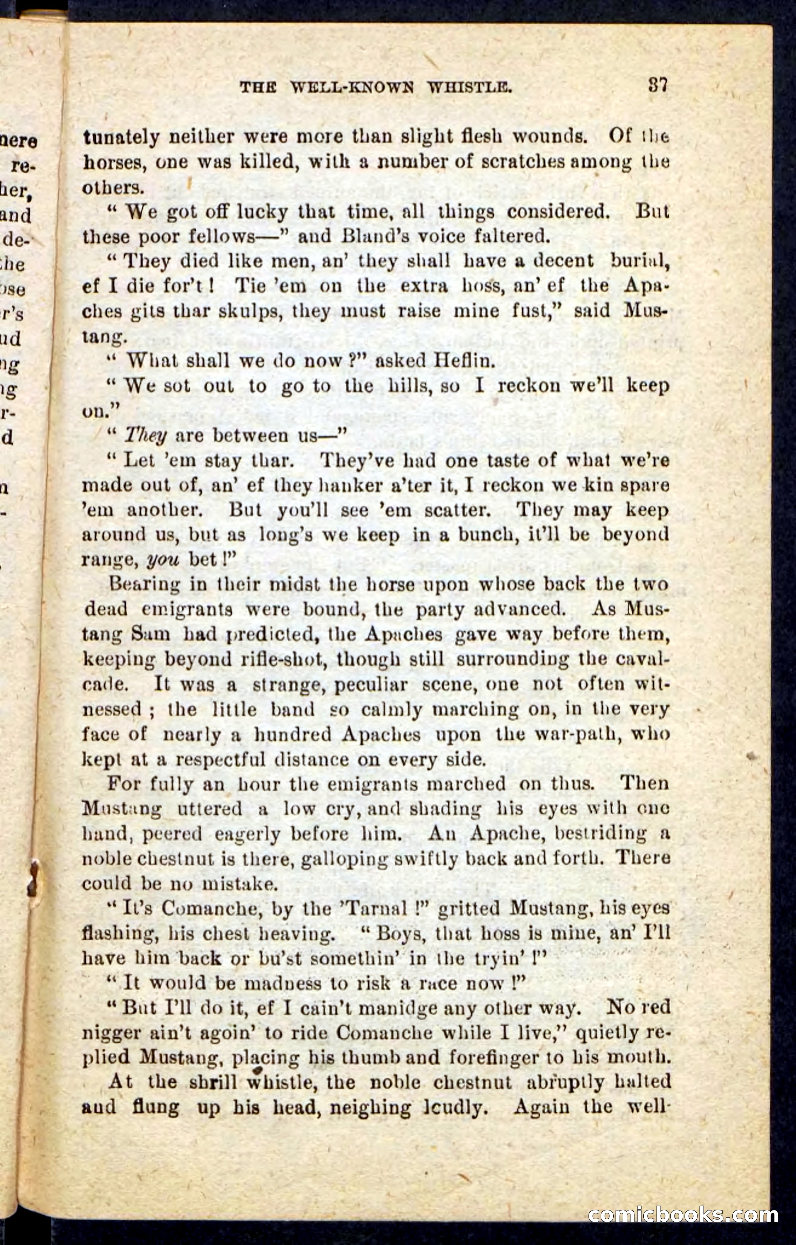 Beadle's Pocket Novels No. 184: Mustang Sam — page 33 of 100