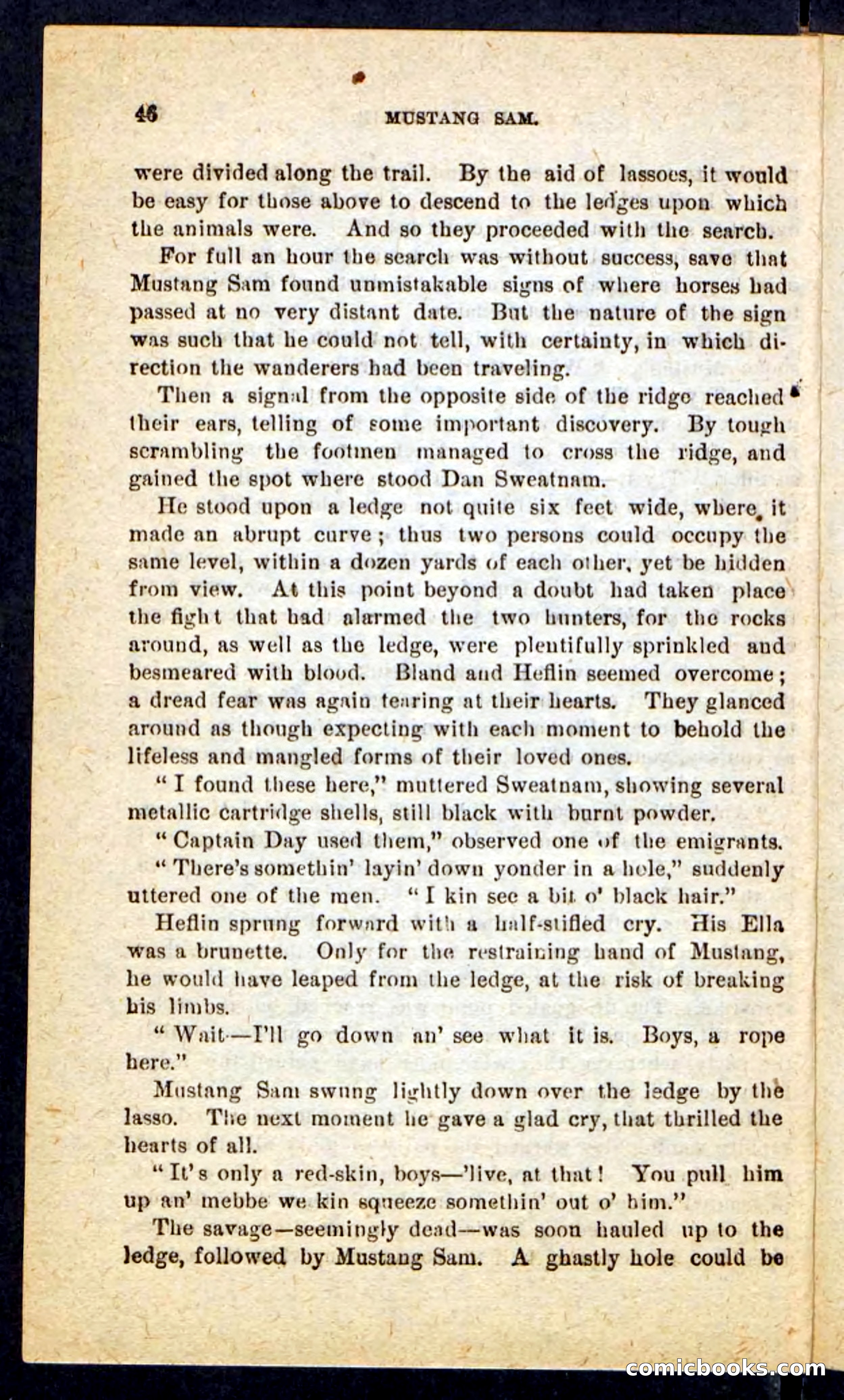 Beadle's Pocket Novels No. 184: Mustang Sam — page 42 of 100